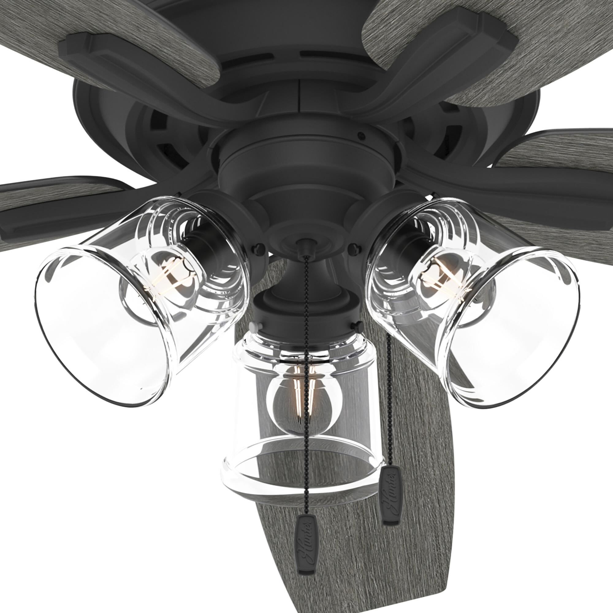 Dondra 60 Inch Ceiling Fan with Light Kit by Hunter Fan