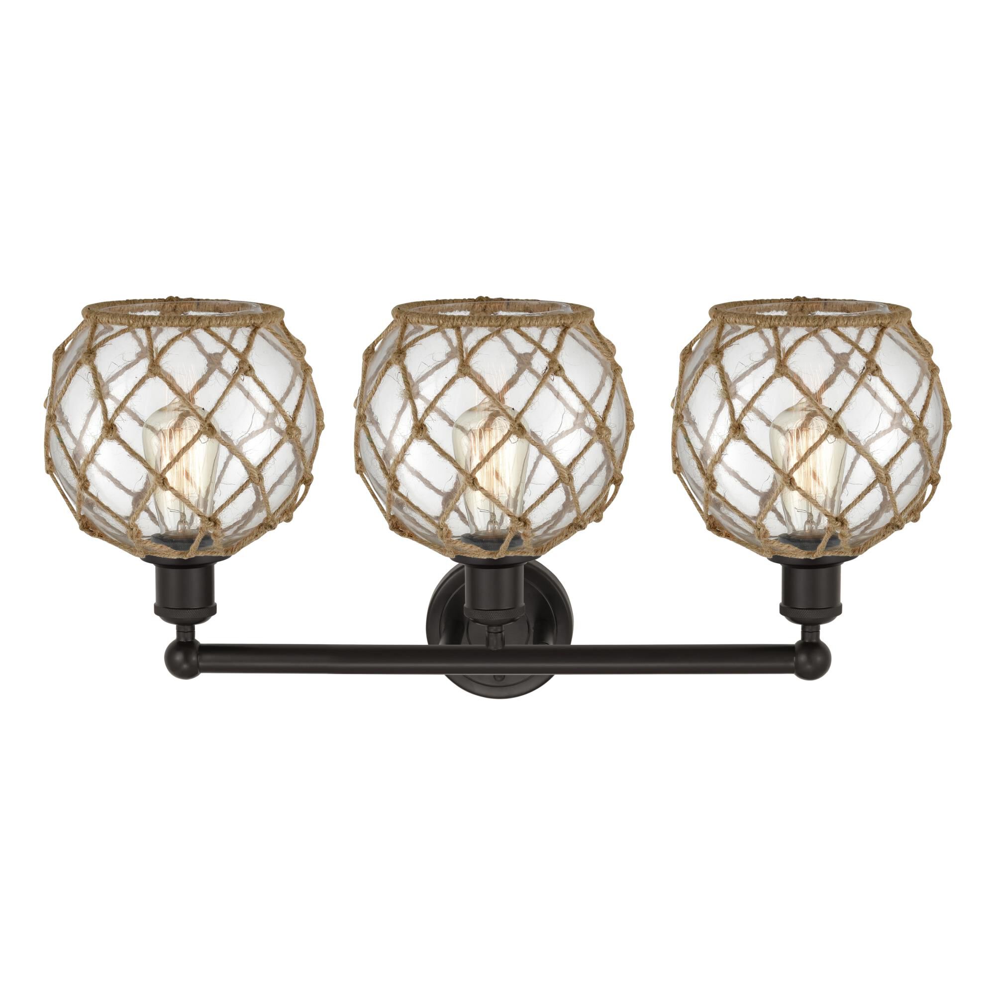 Bruno Marashlian Farmhouse Rope 26 Inch Bath Vanity Light by Innovations Lighting