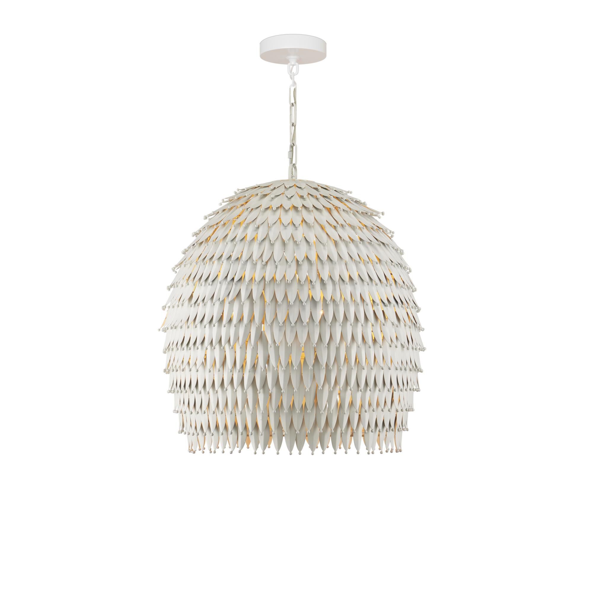 Shown in White finish