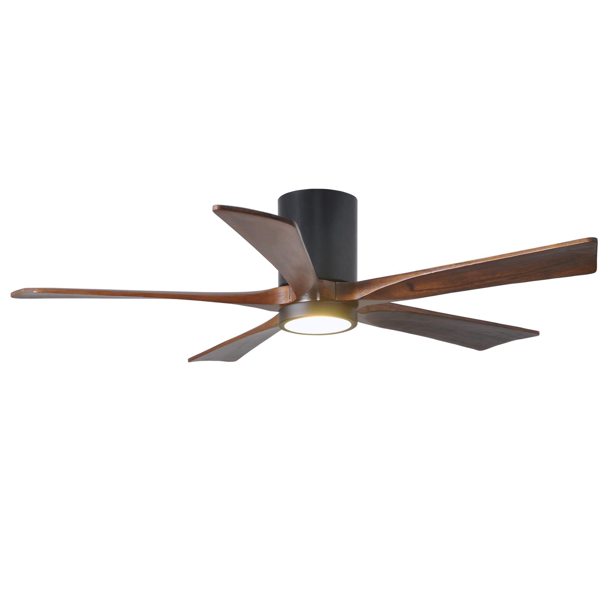 Irene 52 Inch Flush Mount Fan with Light Kit by Matthews Fan Company