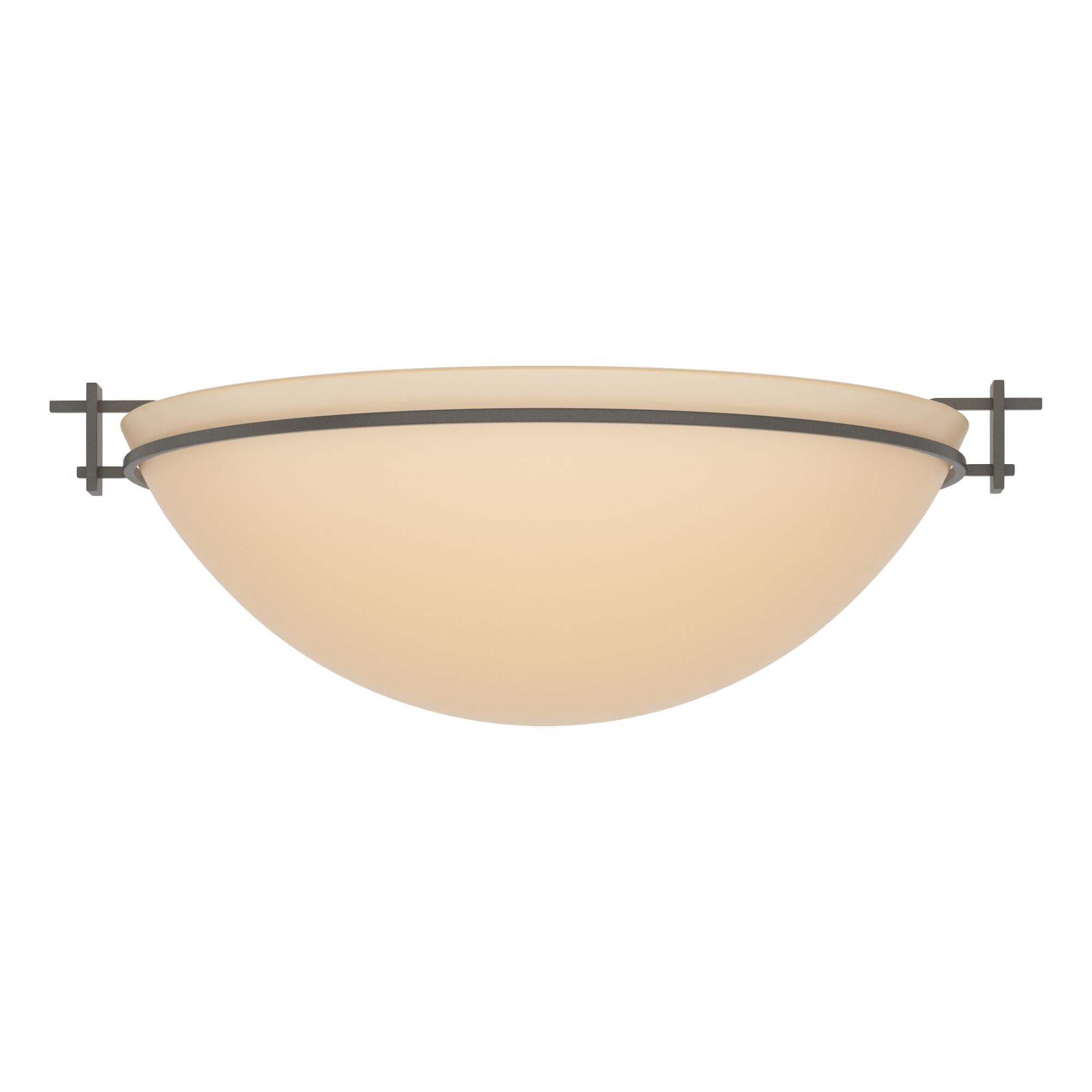 Moonband 15 Inch 3 Light Semi Flush Mount by Hubbardton Forge