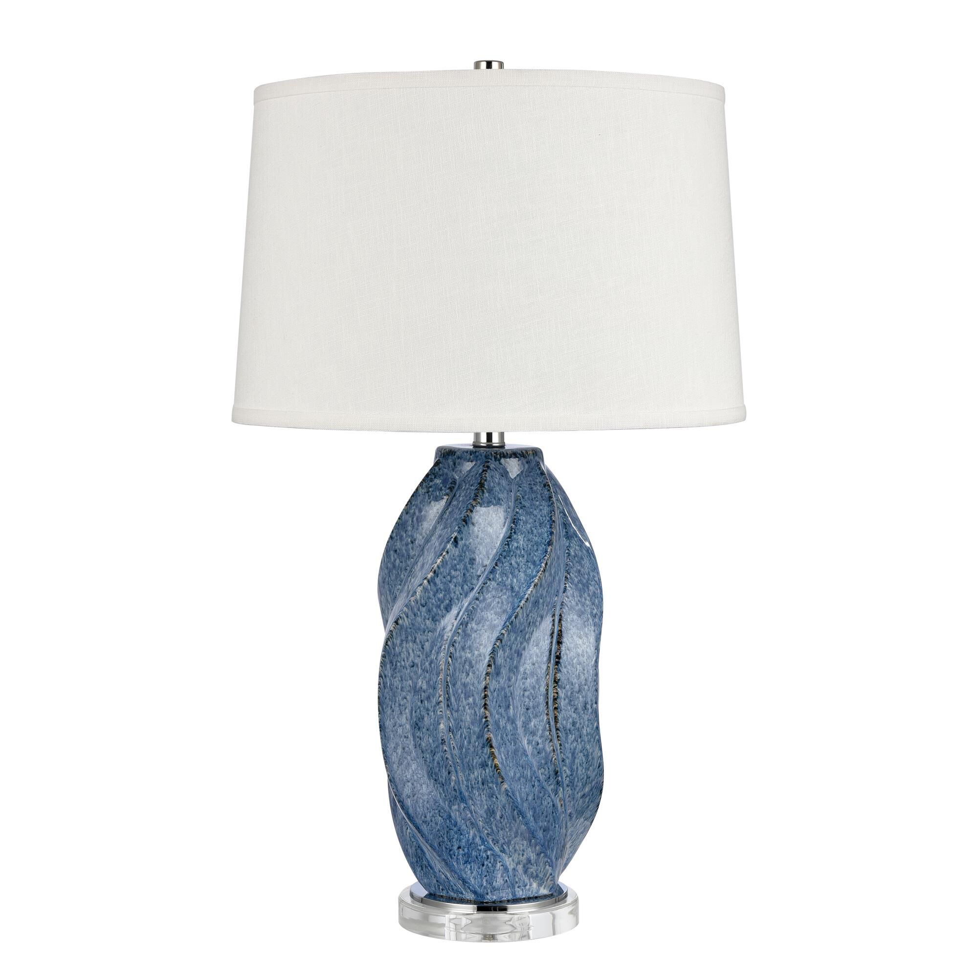 Blue Swell 28 Inch Table Lamp by ELK Home