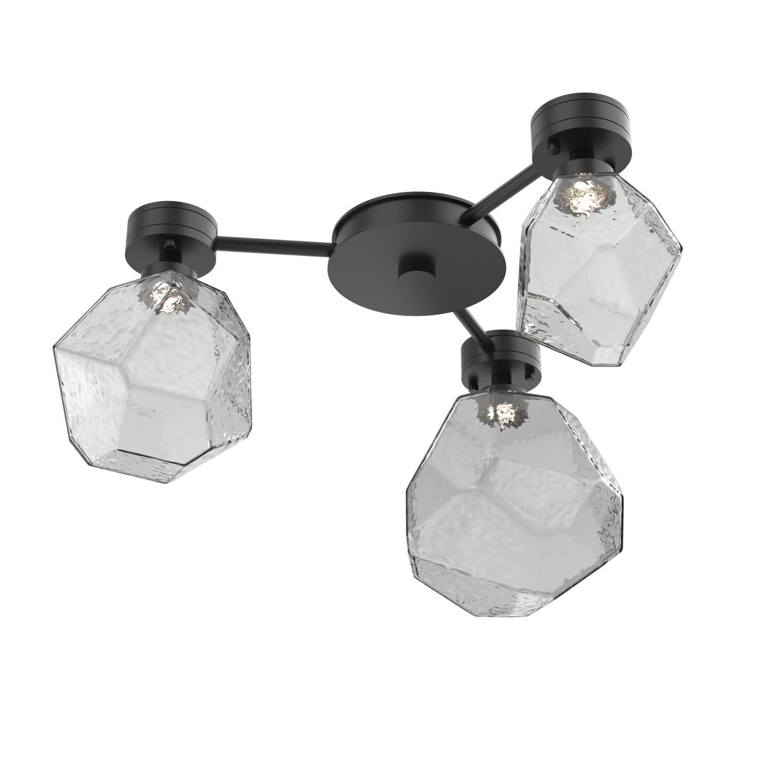 Shown in Matte Black finish and Smoke glass