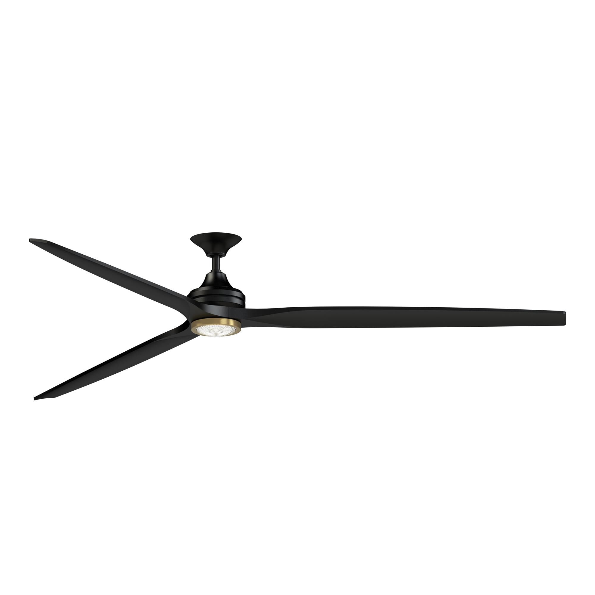 Spitfire 96 Inch Ceiling Fan with Light Kit,