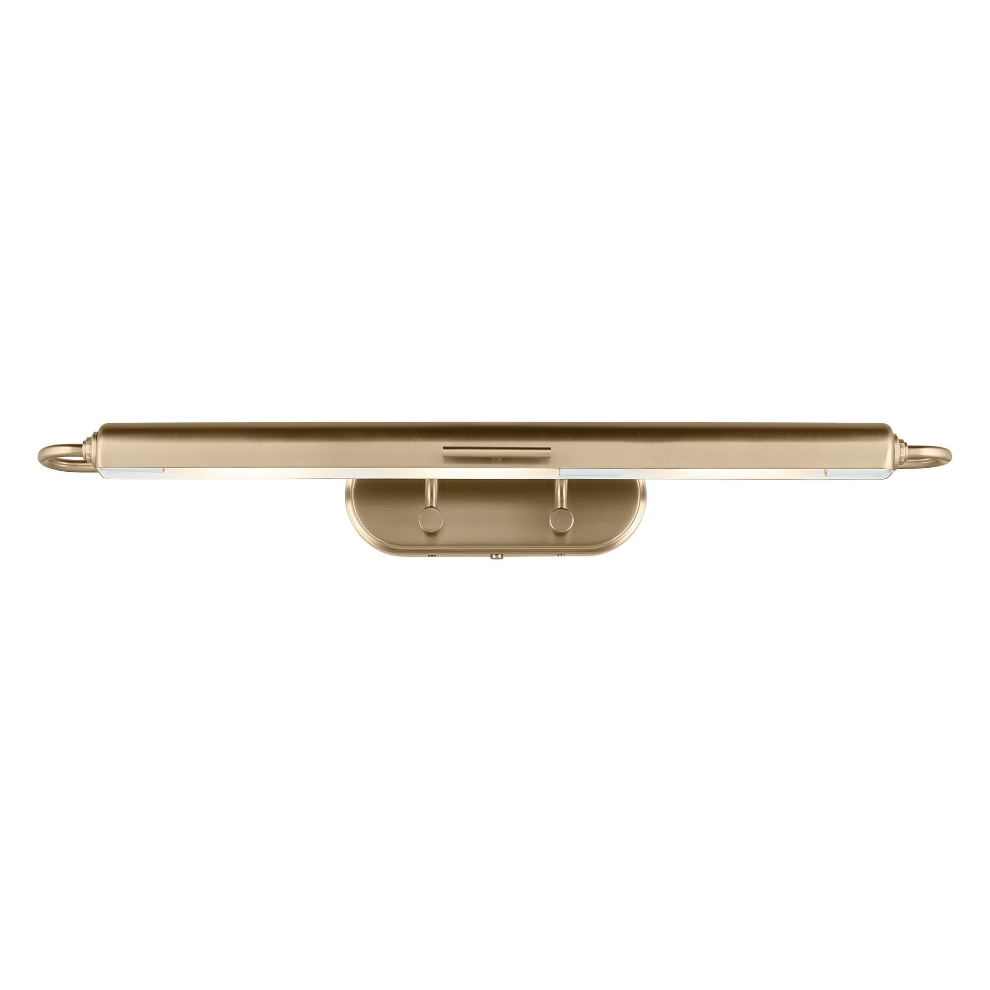 Shown in Champagne Bronze finish and Metal shade