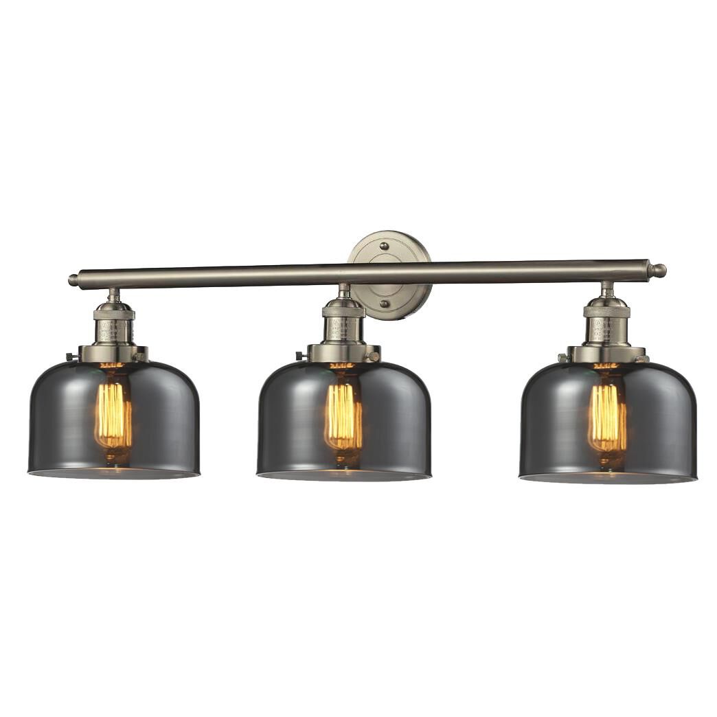Bruno Marashlian Large Bell 32 Inch 3 Light Bath Vanity Light by Innovations Lighting