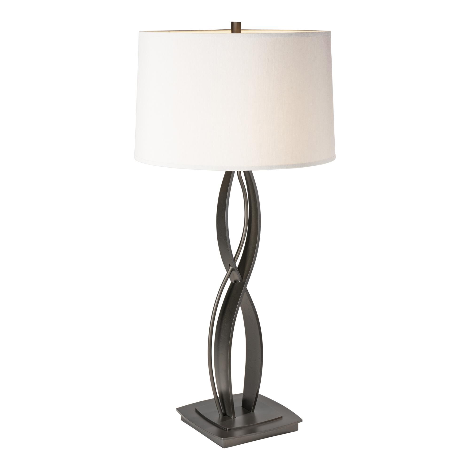 Shown in Dark Smoke finish and Natural Anna shade