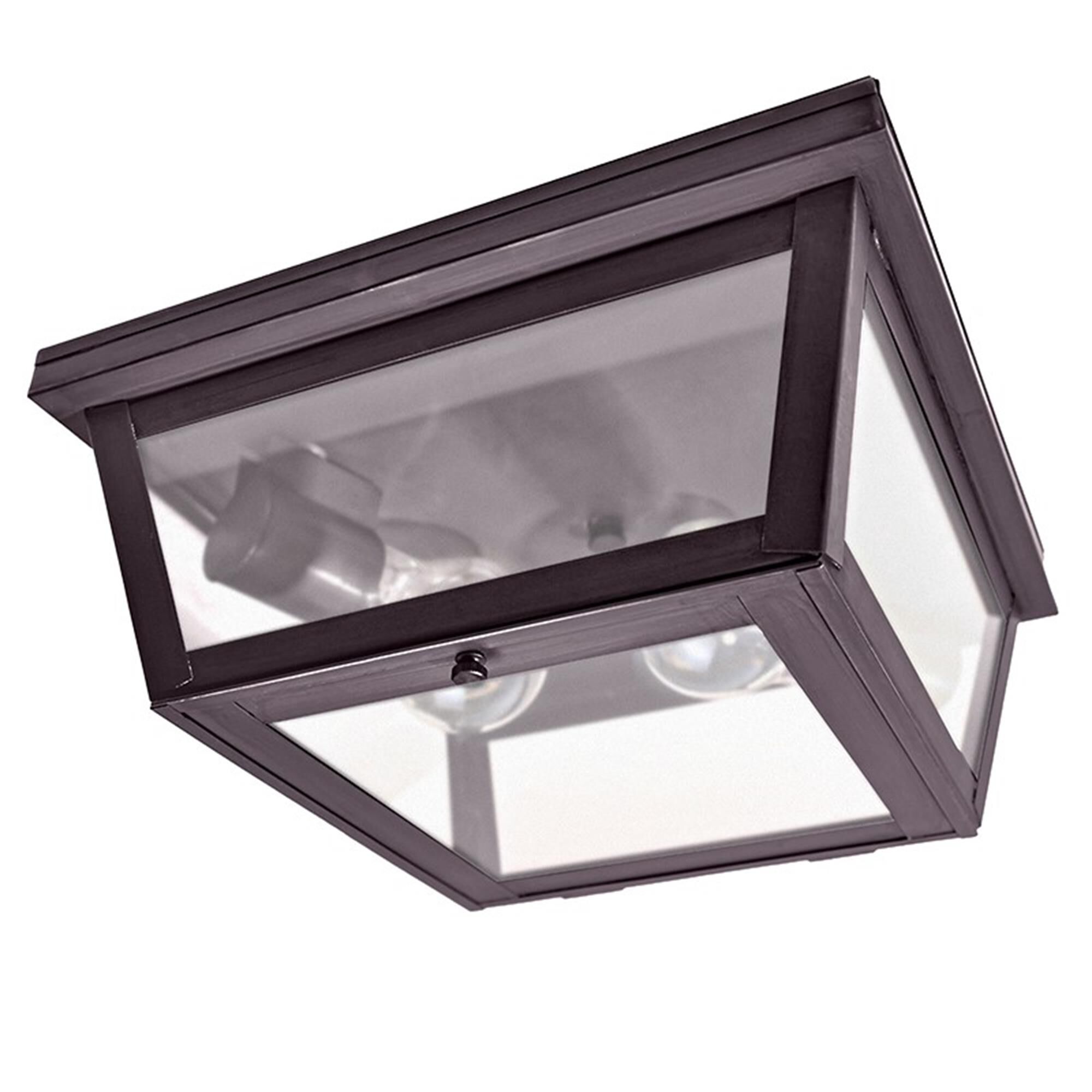 Williams 11 Inch 2 Light Outdoor Flush Mount,