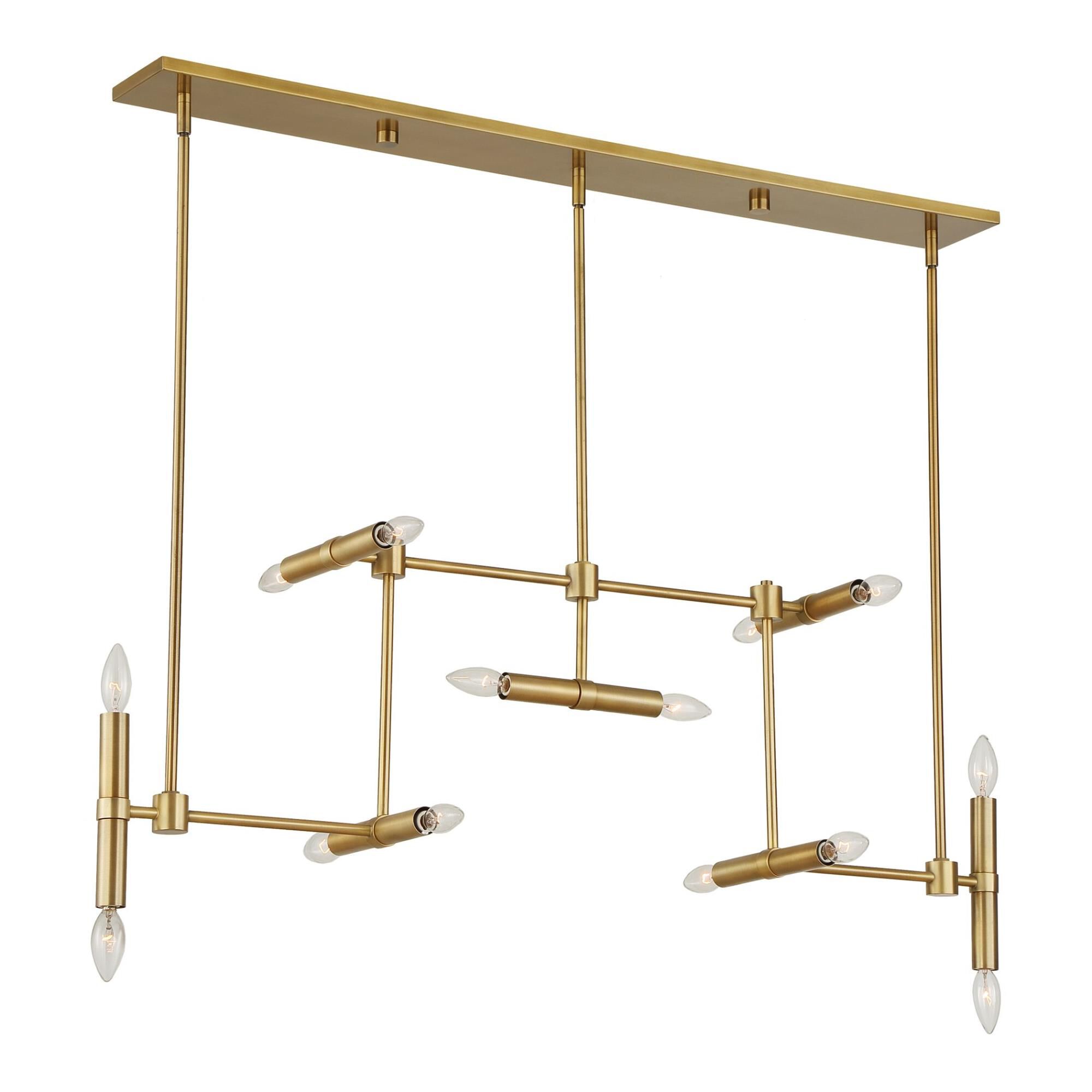 Sergio Orozco Designs Cadre 46 Inch Linear Suspension Light by Uttermost