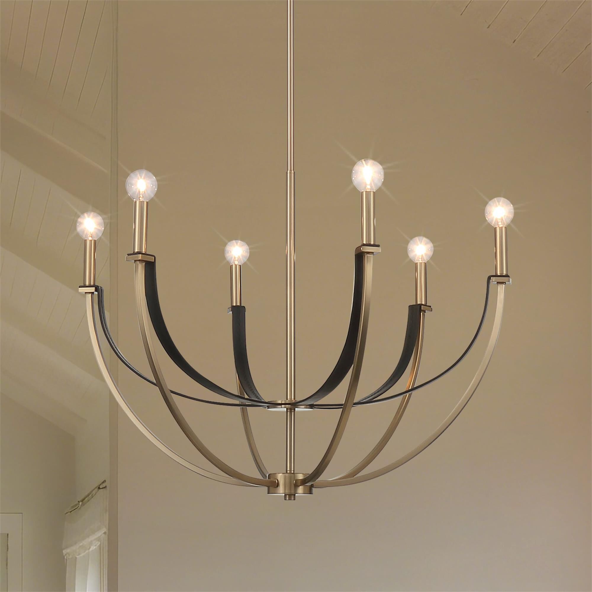 Shown in Champagne Gold finish