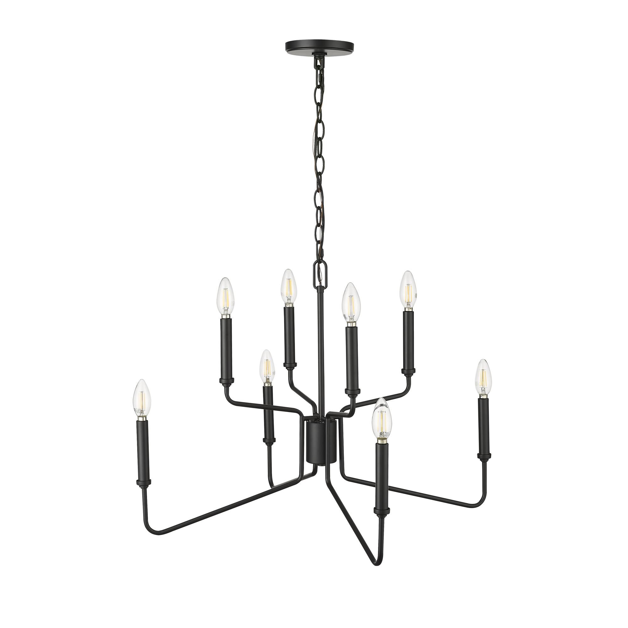 Raven 28 Inch Chandelier By Millennium Lighting