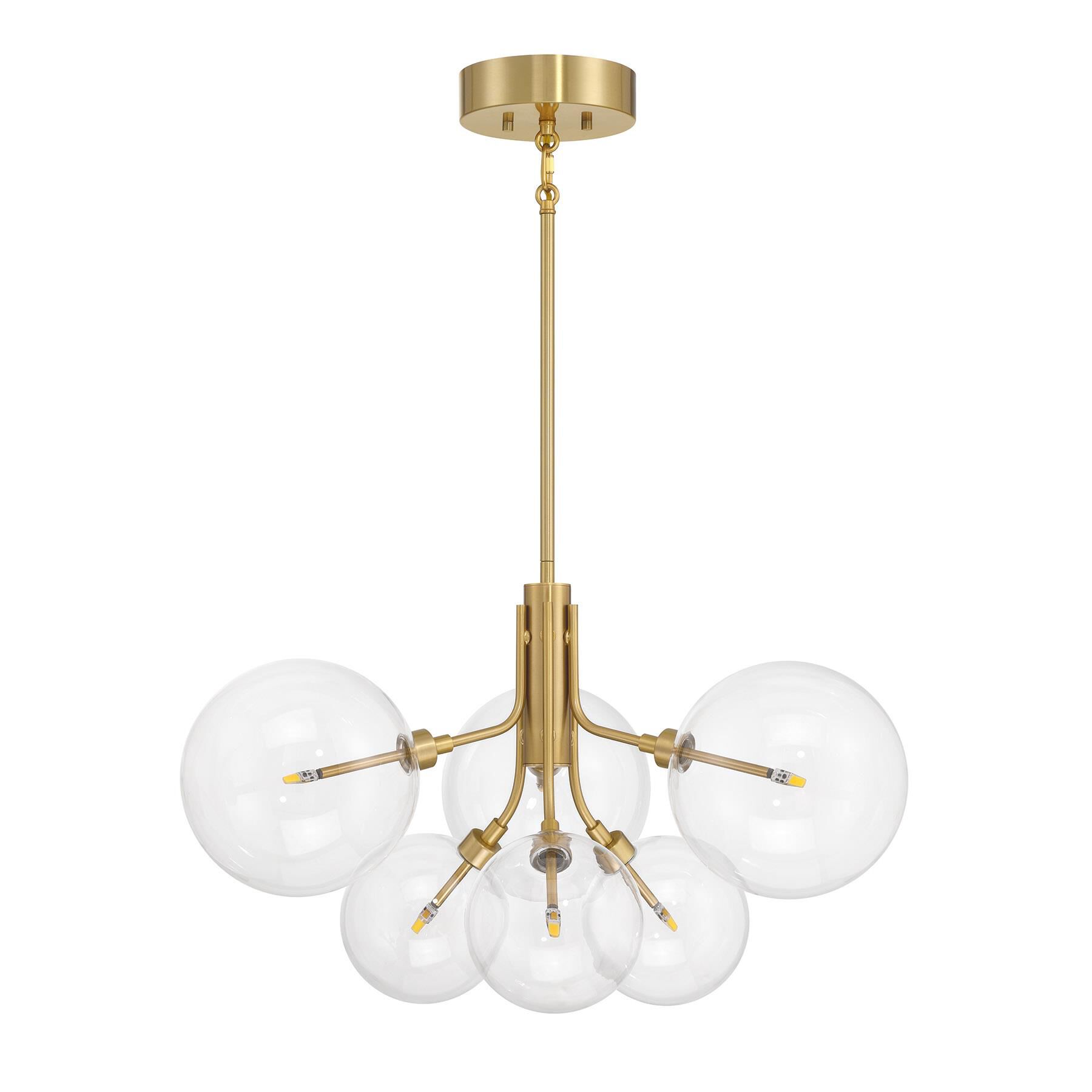 27 Inch Chandelier by Meridian Lighting