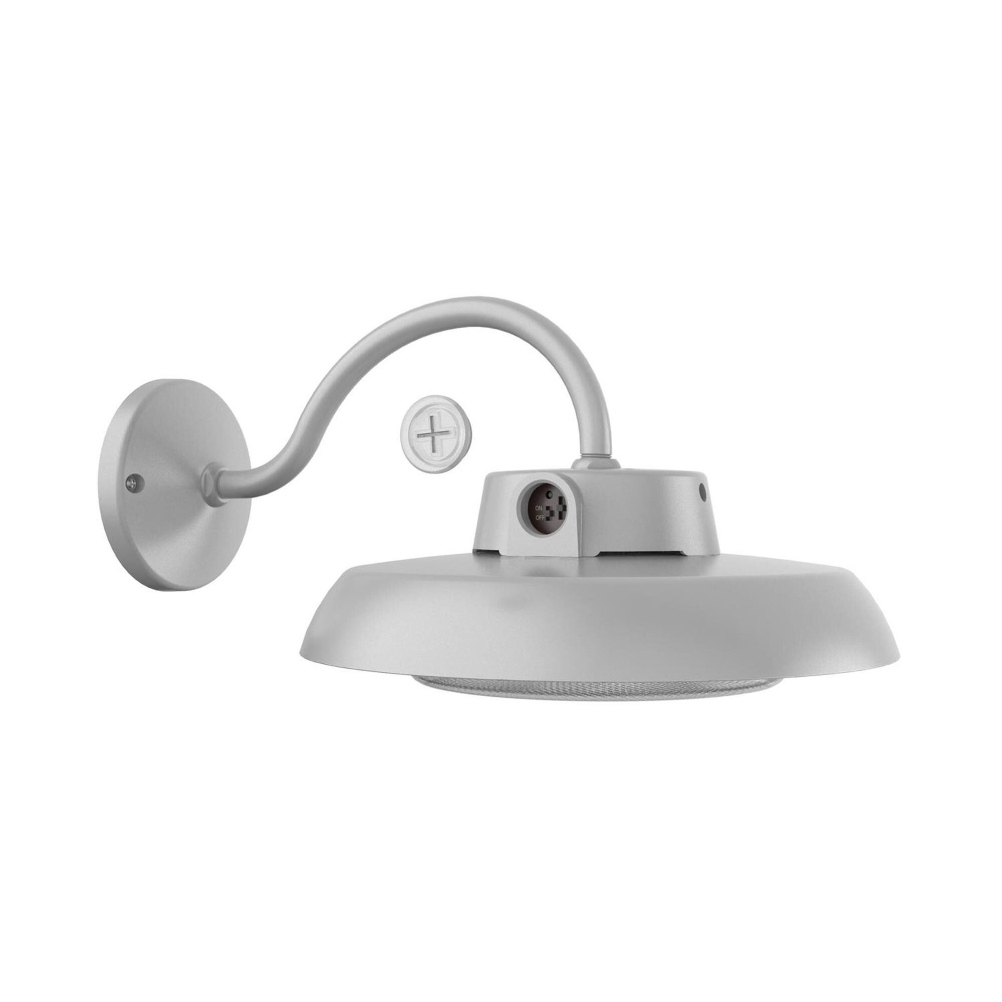 Shown in Textured Grey finish and Textured Grey Aluminum shade