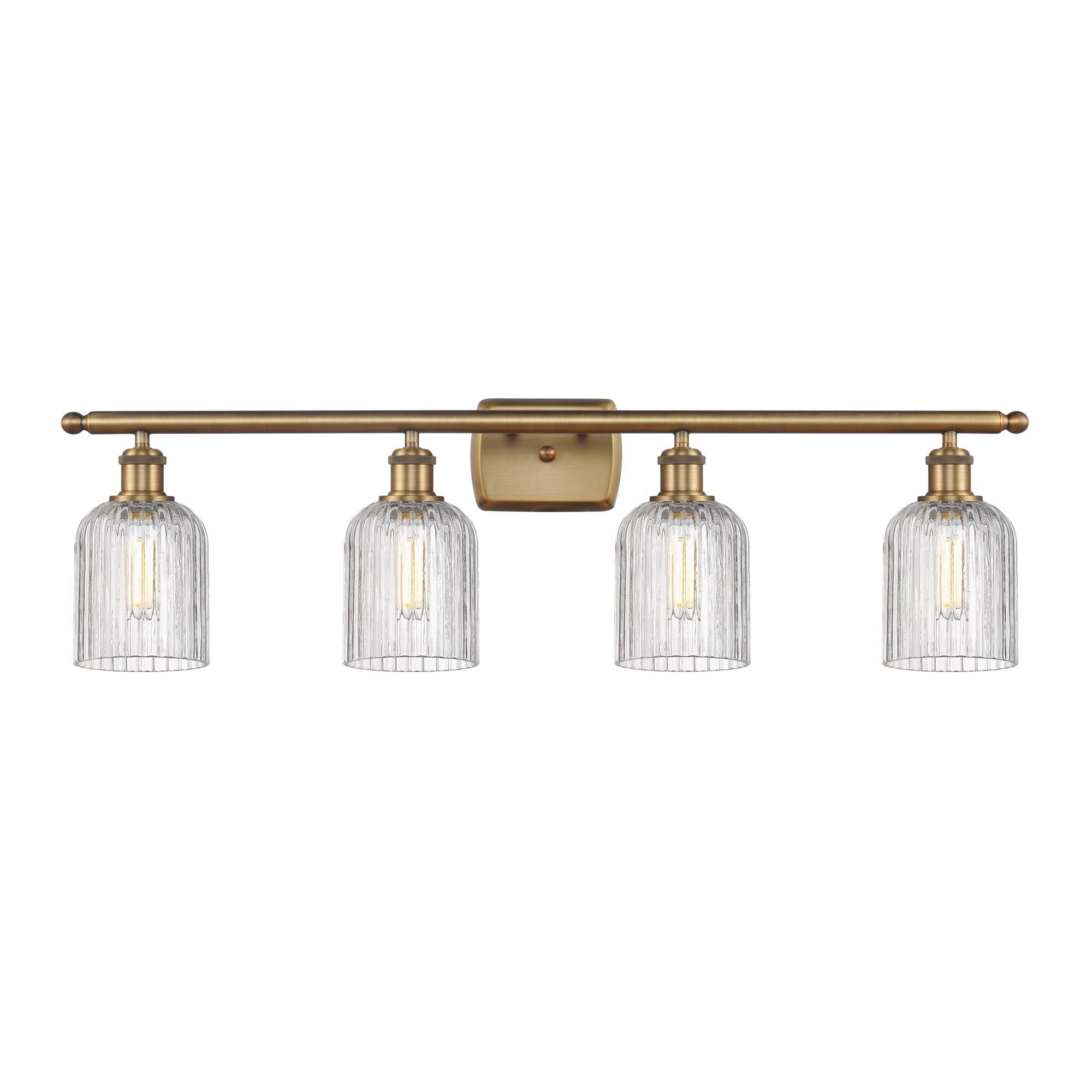 Shown in Brushed Brass finish