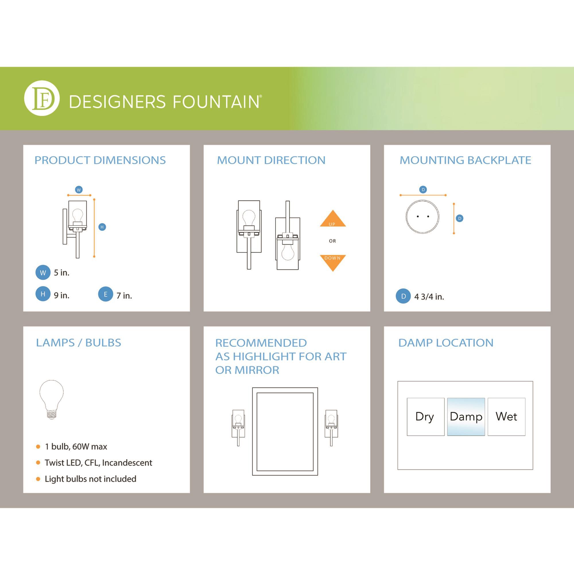 Shown in Matte Black finish and Clear Blown Ripple glass
