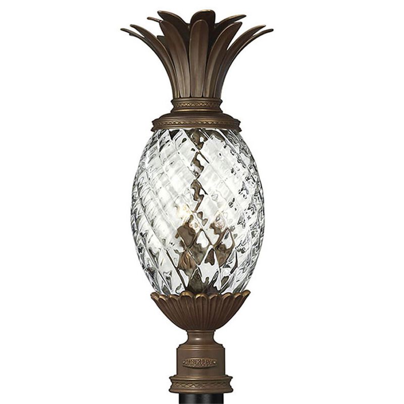 Plantation 25 Inch 3 Light Outdoor Post Lamp by Hinkley