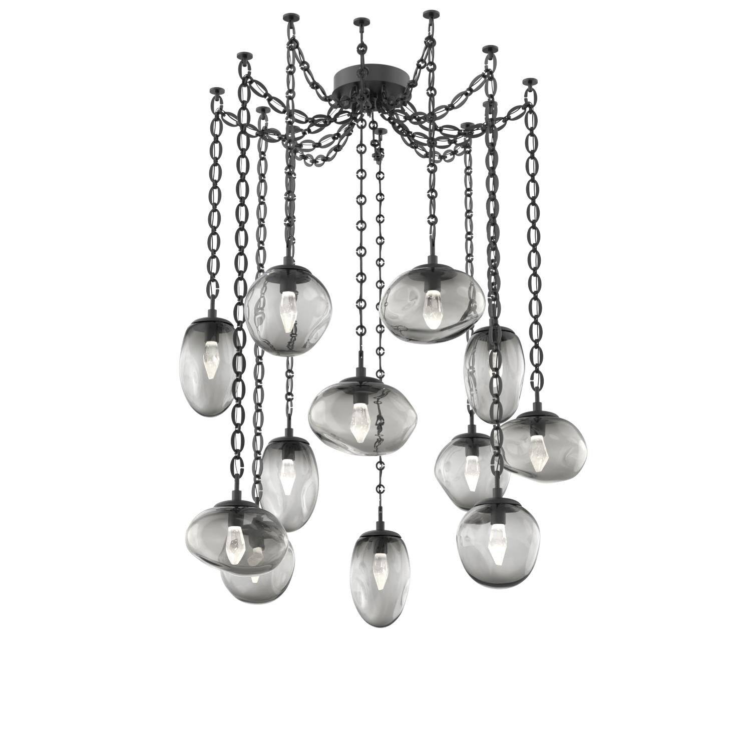 Shown in Matte Black finish and Geo Smoke glass