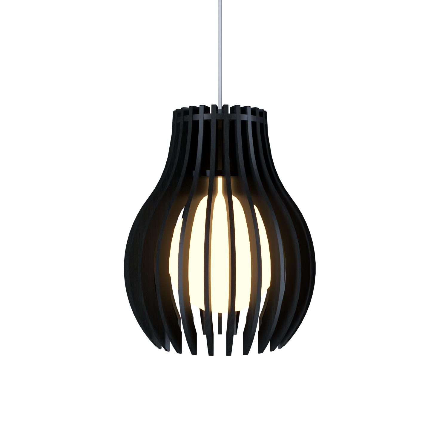 Stecche Di Legno Mini Pendant by Accord Lighting