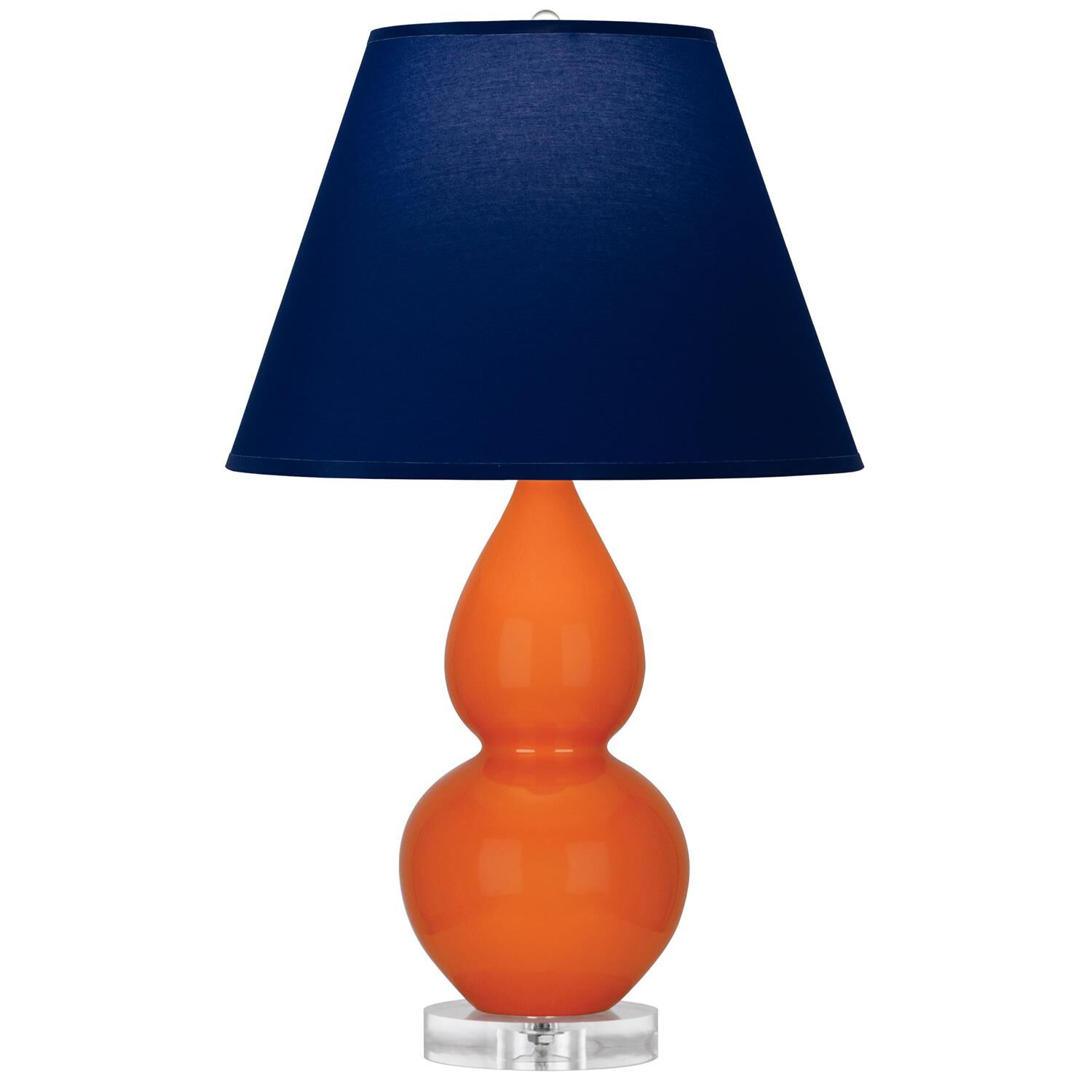Small Double Gourd 23 Inch Table Lamp by Robert Abbey