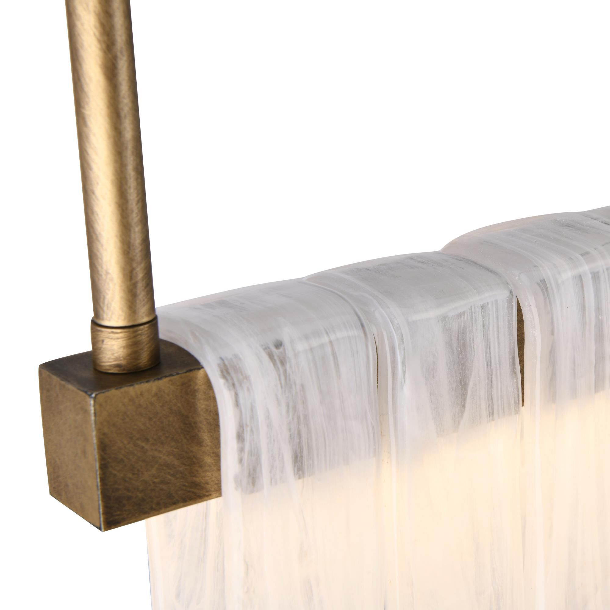 Roselle 39 Inch Linear Suspension Light by Artcraft