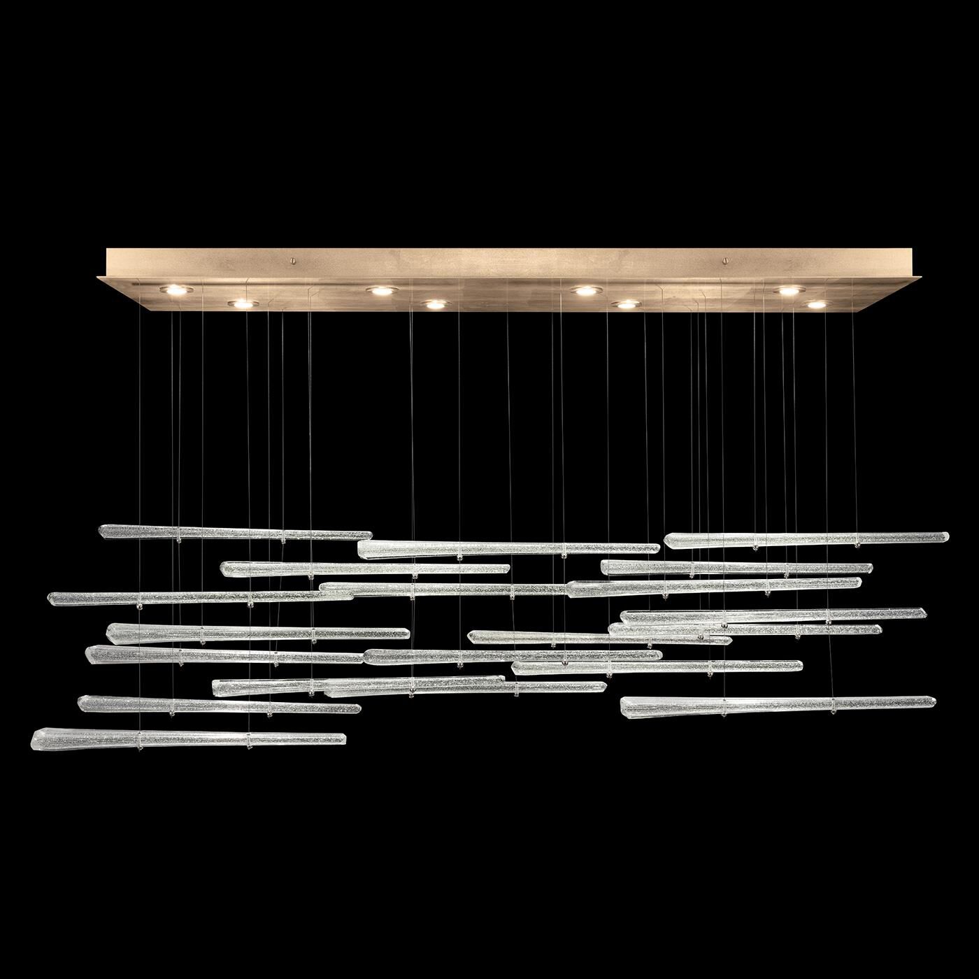 Elevate Linear Suspension Light by Fine Art Handcrafted Lighting