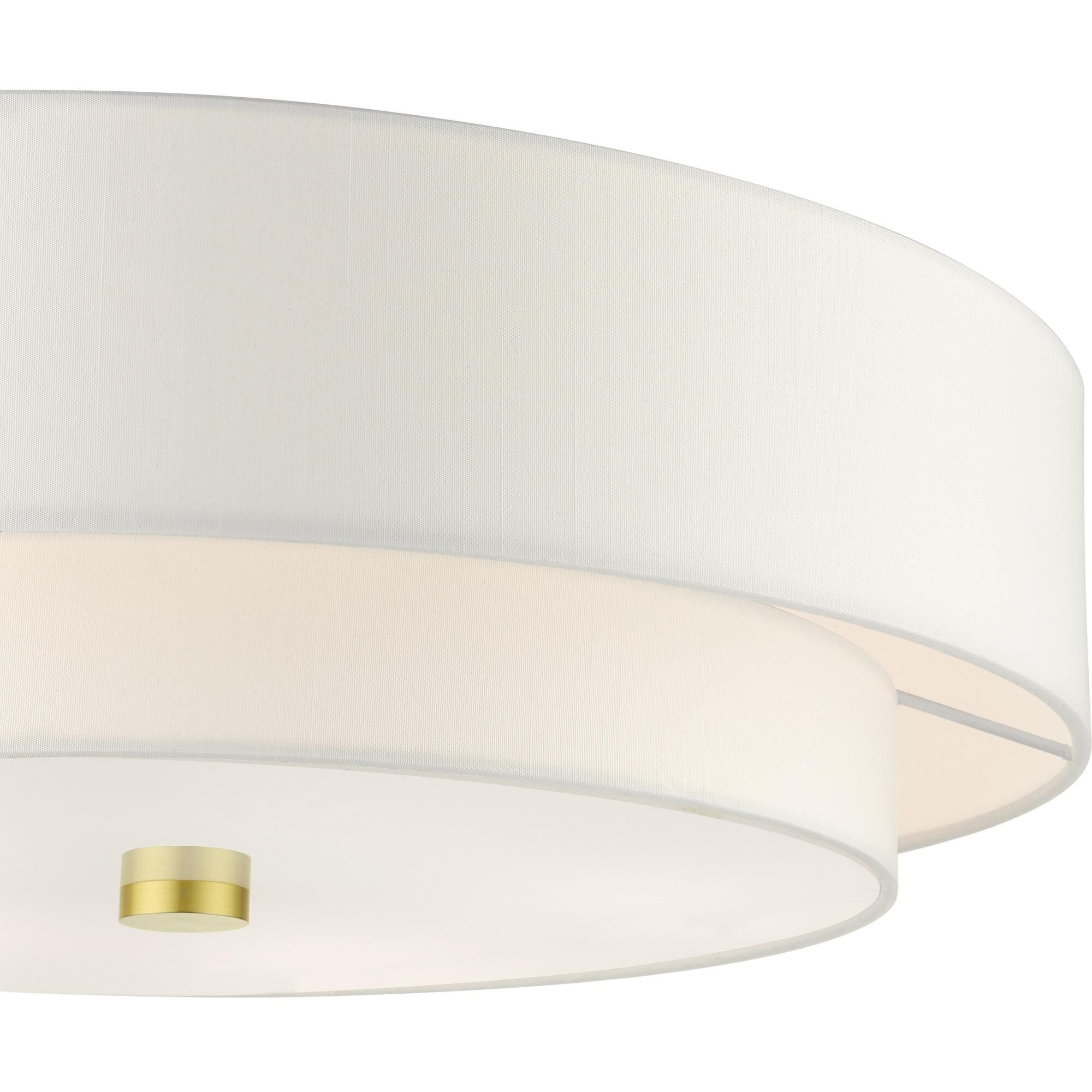 Meridian 5 Light Semi Flush Mount by Livex Lighting