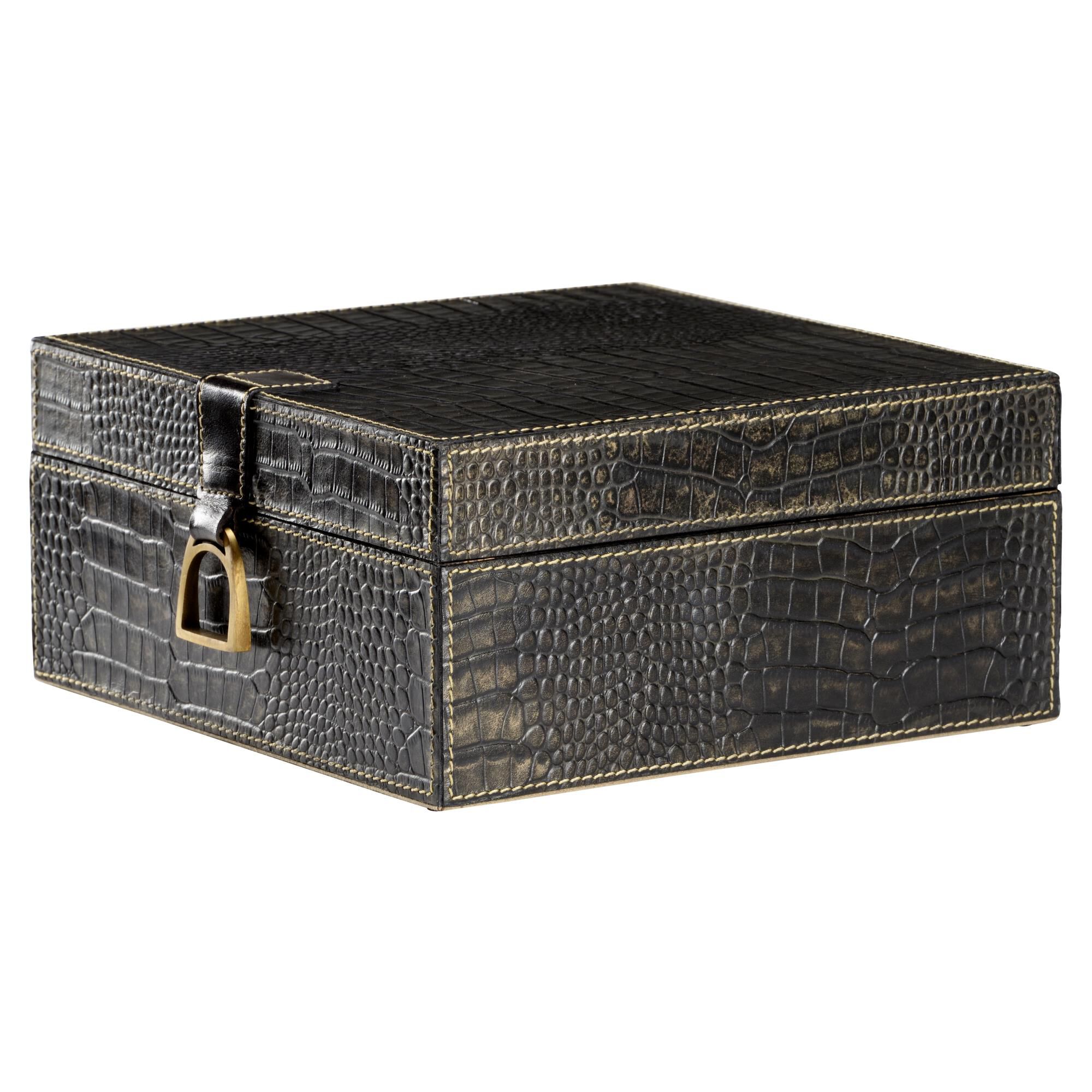 Croc Box (Lg) Accent Box by Wildwood