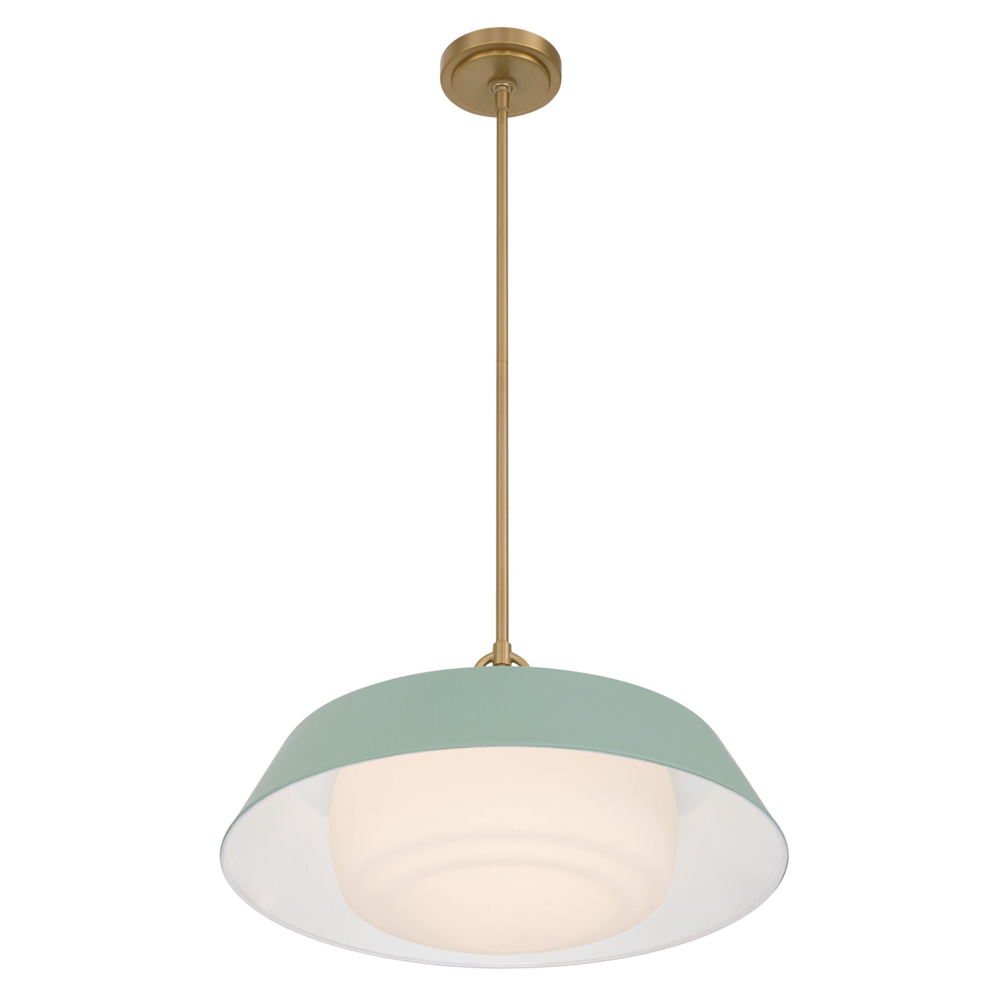 Shown in Vibrant Gold finish and Steel glass and Steel shade