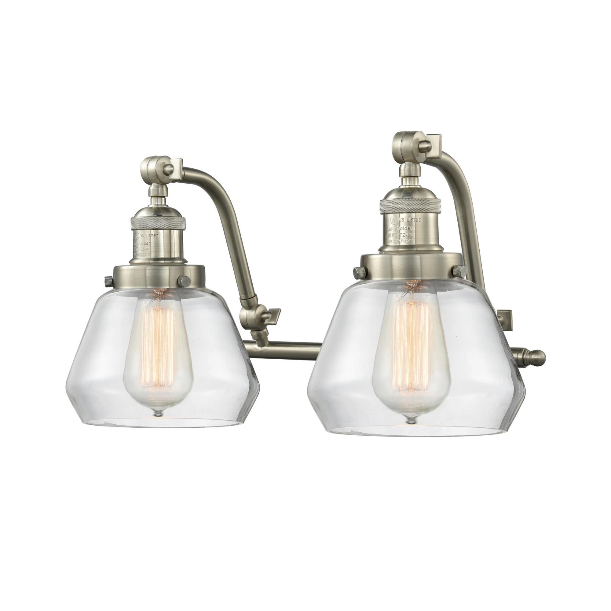 Bruno Marashlian Fulton 18 Inch 2 Light Bath Vanity Light by Innovations Lighting