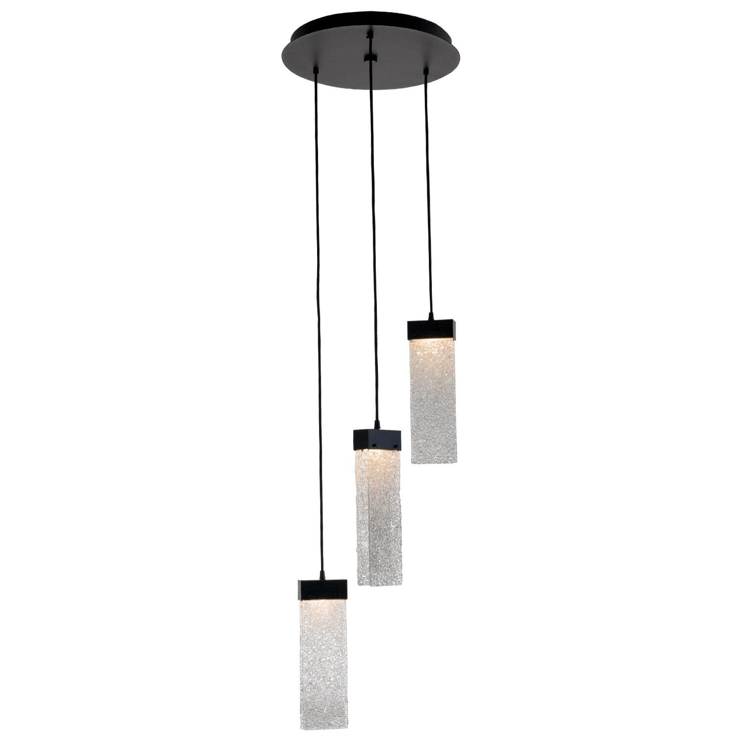 Parallel 16 Inch 3 Light LED Multi Light Pendant by Hammerton Studio