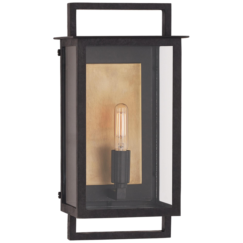 Visual Comfort Signature Collection Ian K. Fowler Halle 13 Inch Tall Outdoor Wall Light