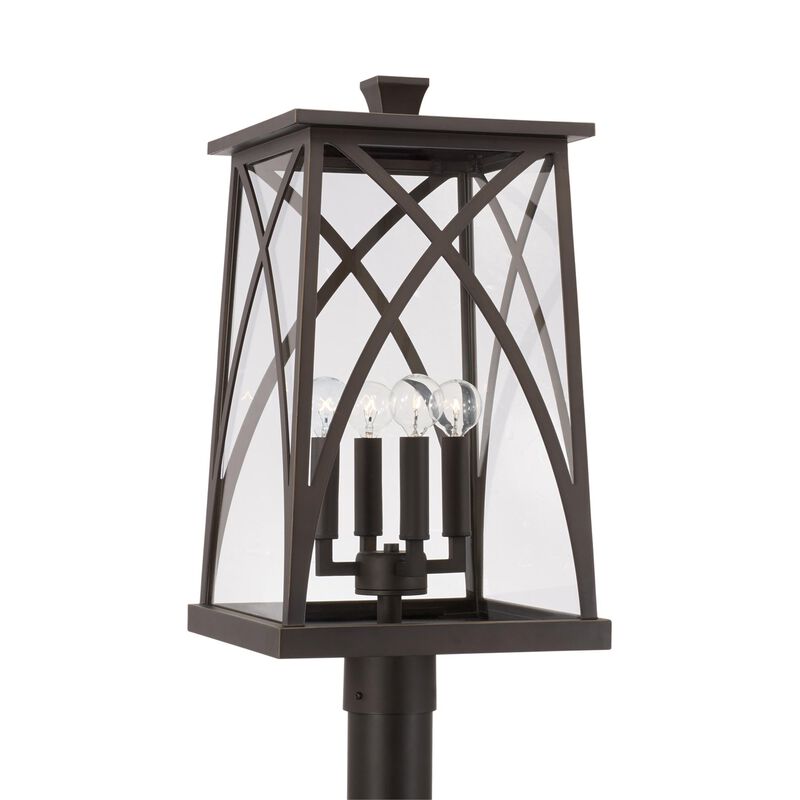 Marshall 22 Inch Tall 4 Light Outdoor Post Lamp by Capital Lighting Fixture Company