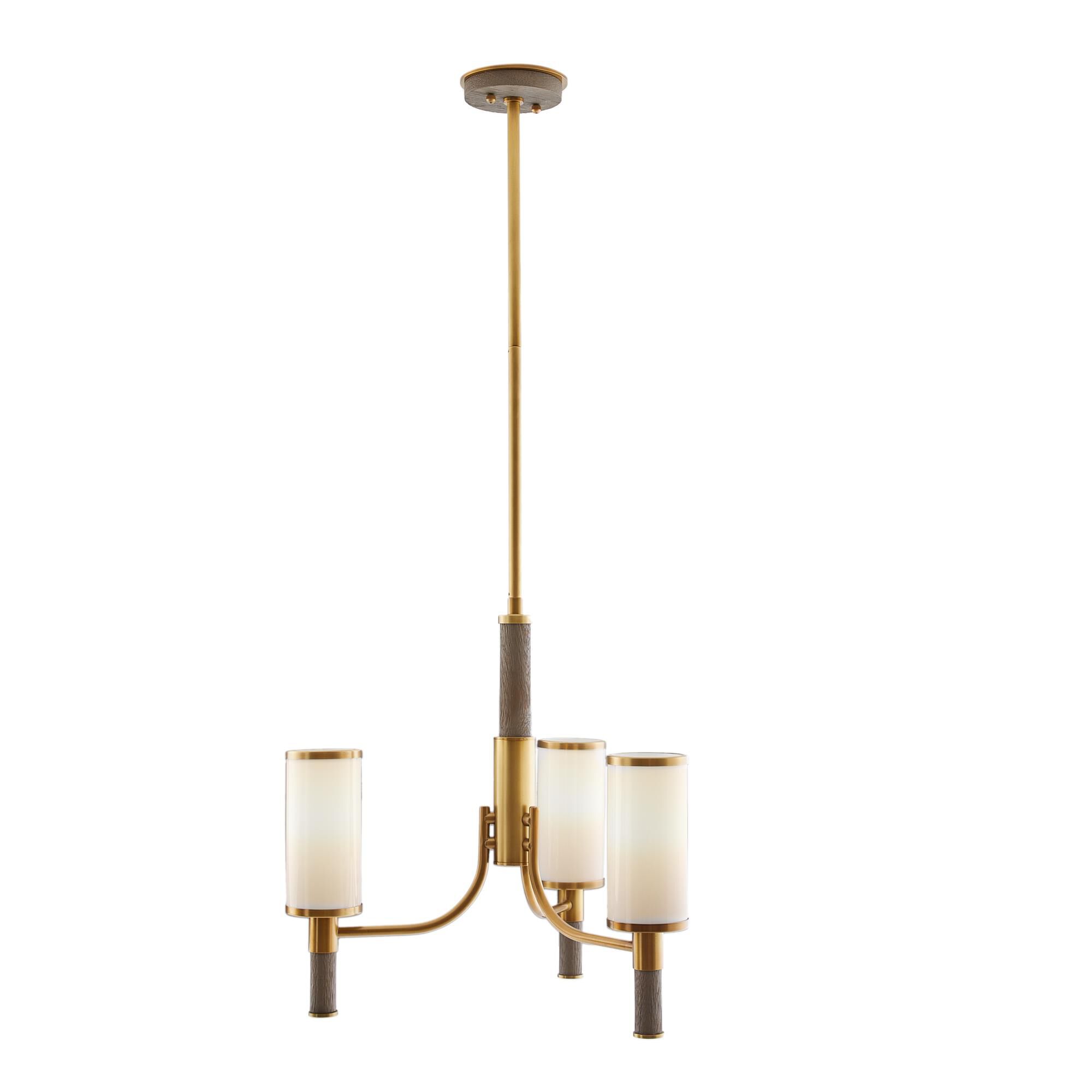 Paulino 18 Inch 3 Light Mini Chandelier by Arteriors Home
