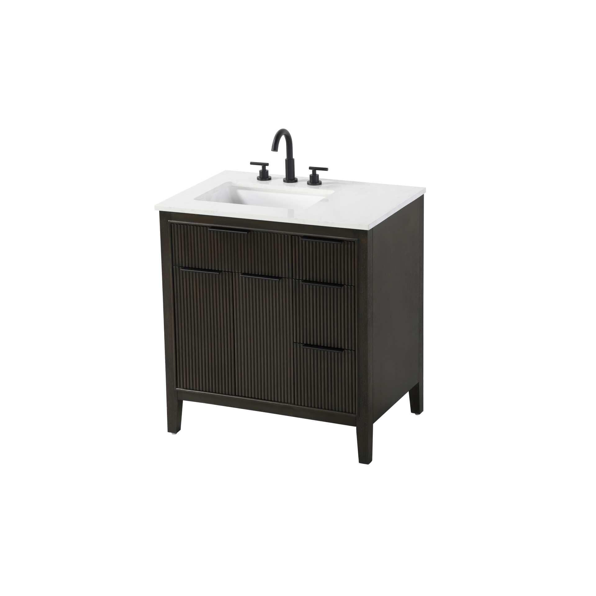 Langston 32 Inch Bath Vanity by Elegant Decor