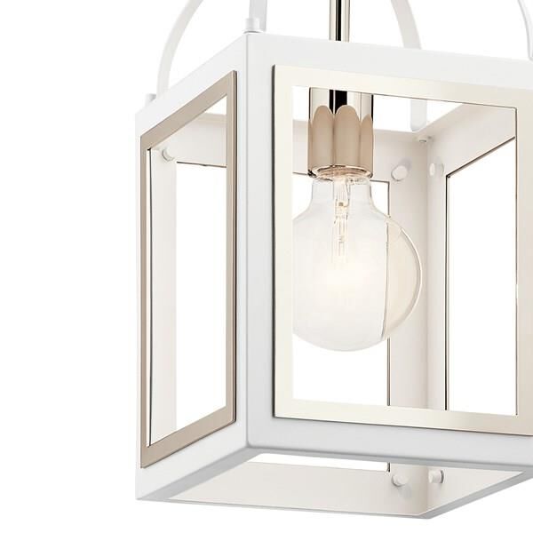 Shown in White finish