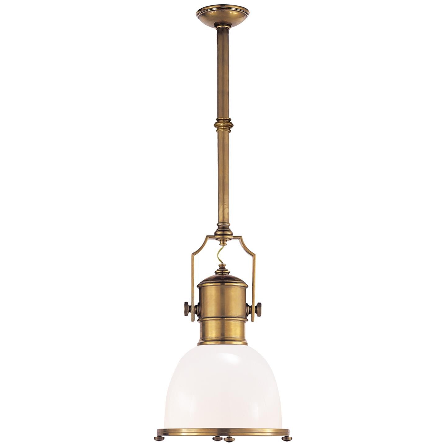 Visual Comfort Signature Collection Chapman & Myers Country Industrial 14 Inch Large Pendant