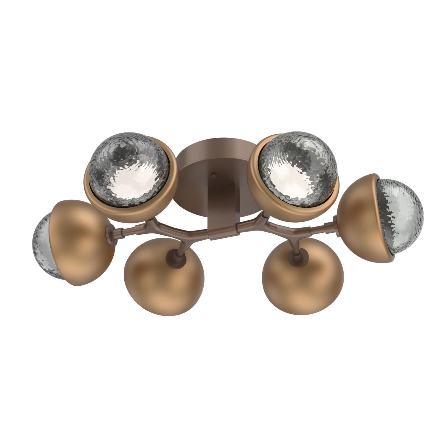 Levi Wilson Cabochon 27 Inch Flush Mount by Hammerton Studio