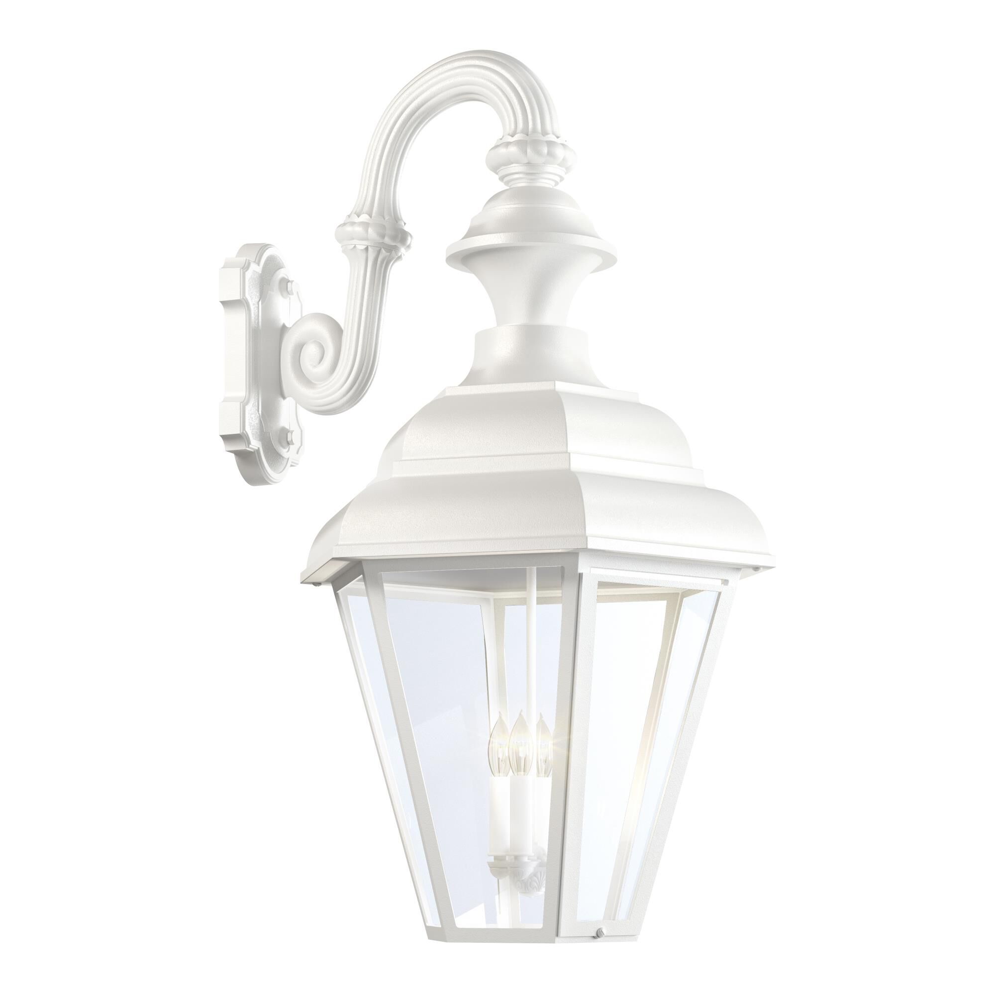 Jamestown 45 Inch Tall 4 Light Outdoor Wall Light by Hanover Lantern