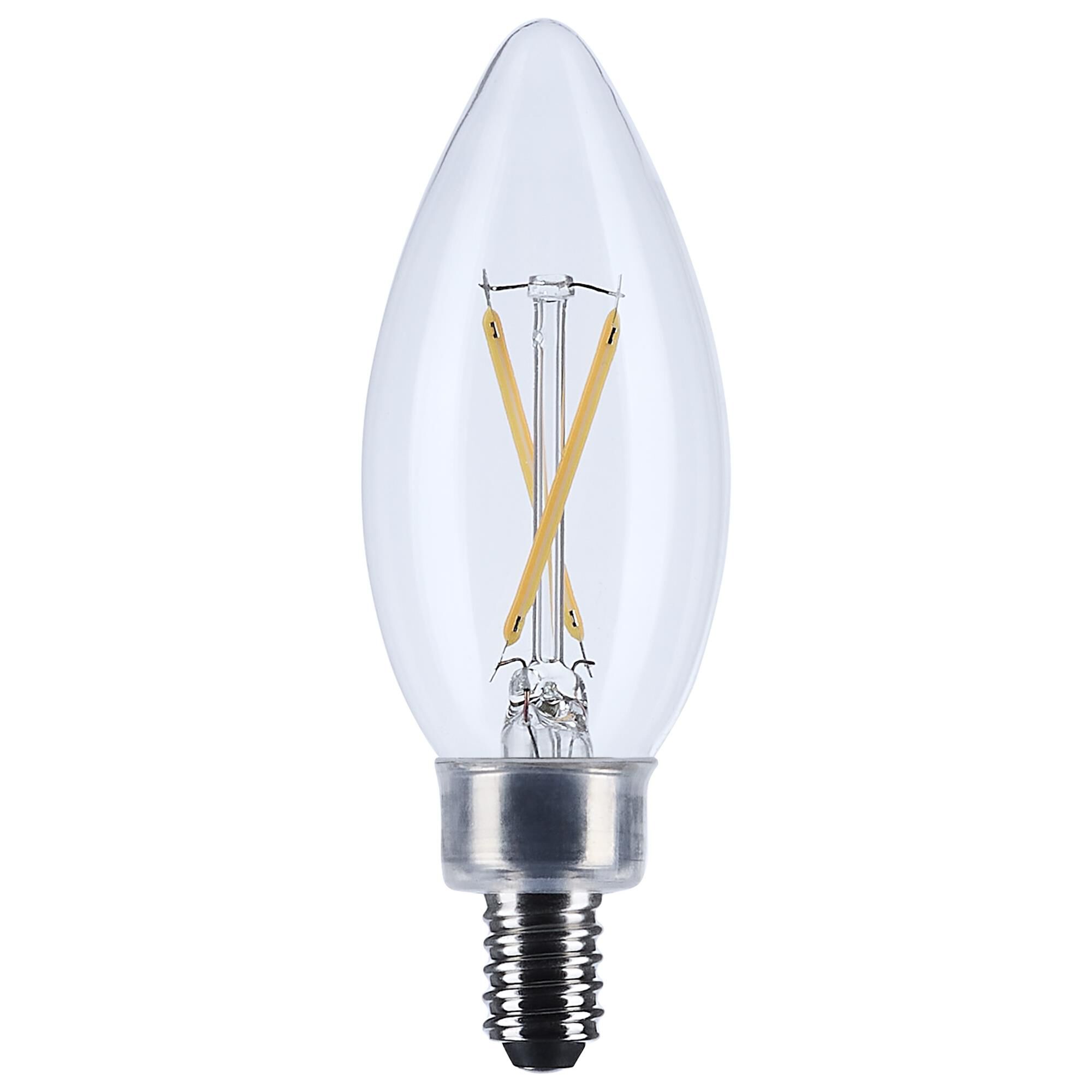 Dimmable 3 Watt 3000K B11 LED Light Bulb,