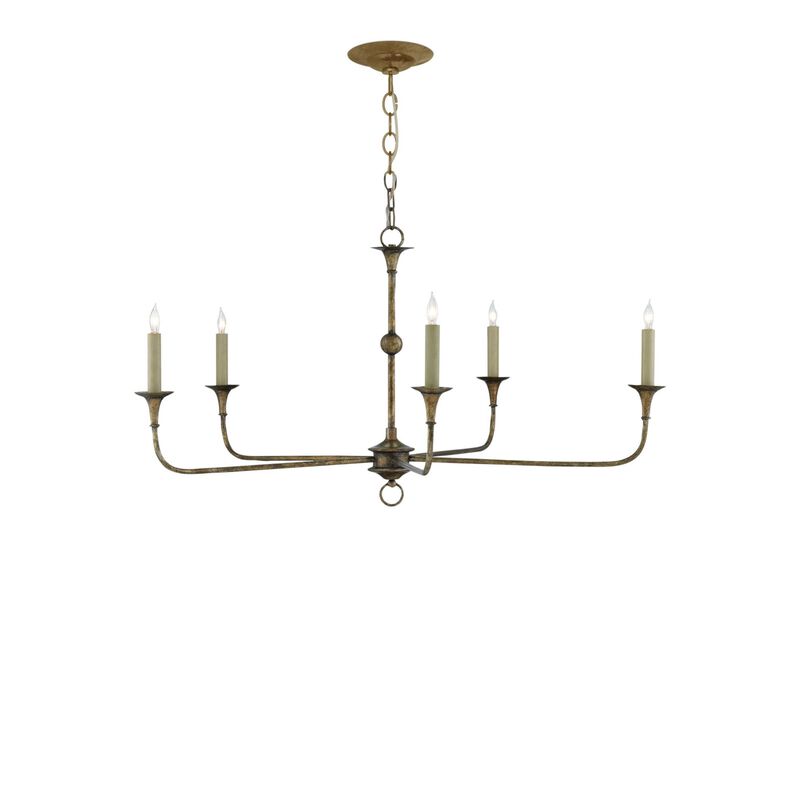 Nottaway Medium Chandelier by Currey & Company