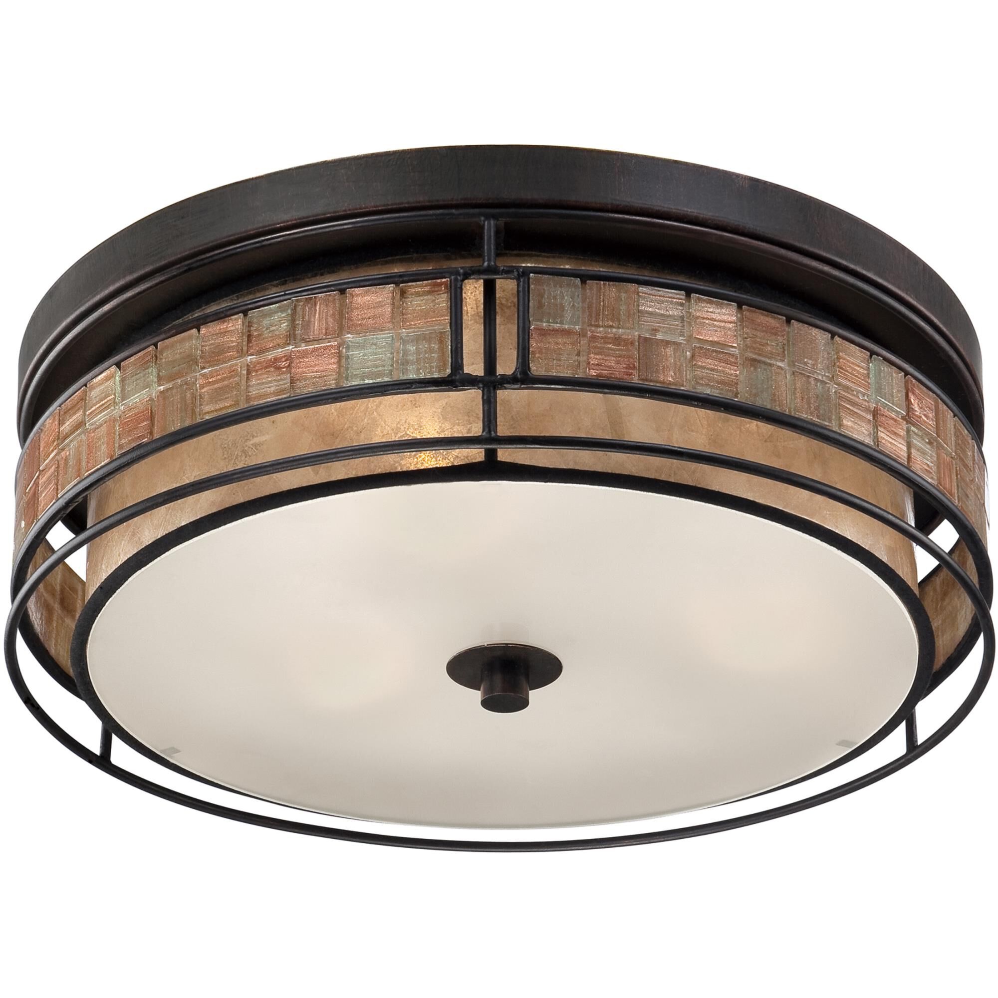 Laguna 16 Inch 3 Light Flush Mount by Quoizel