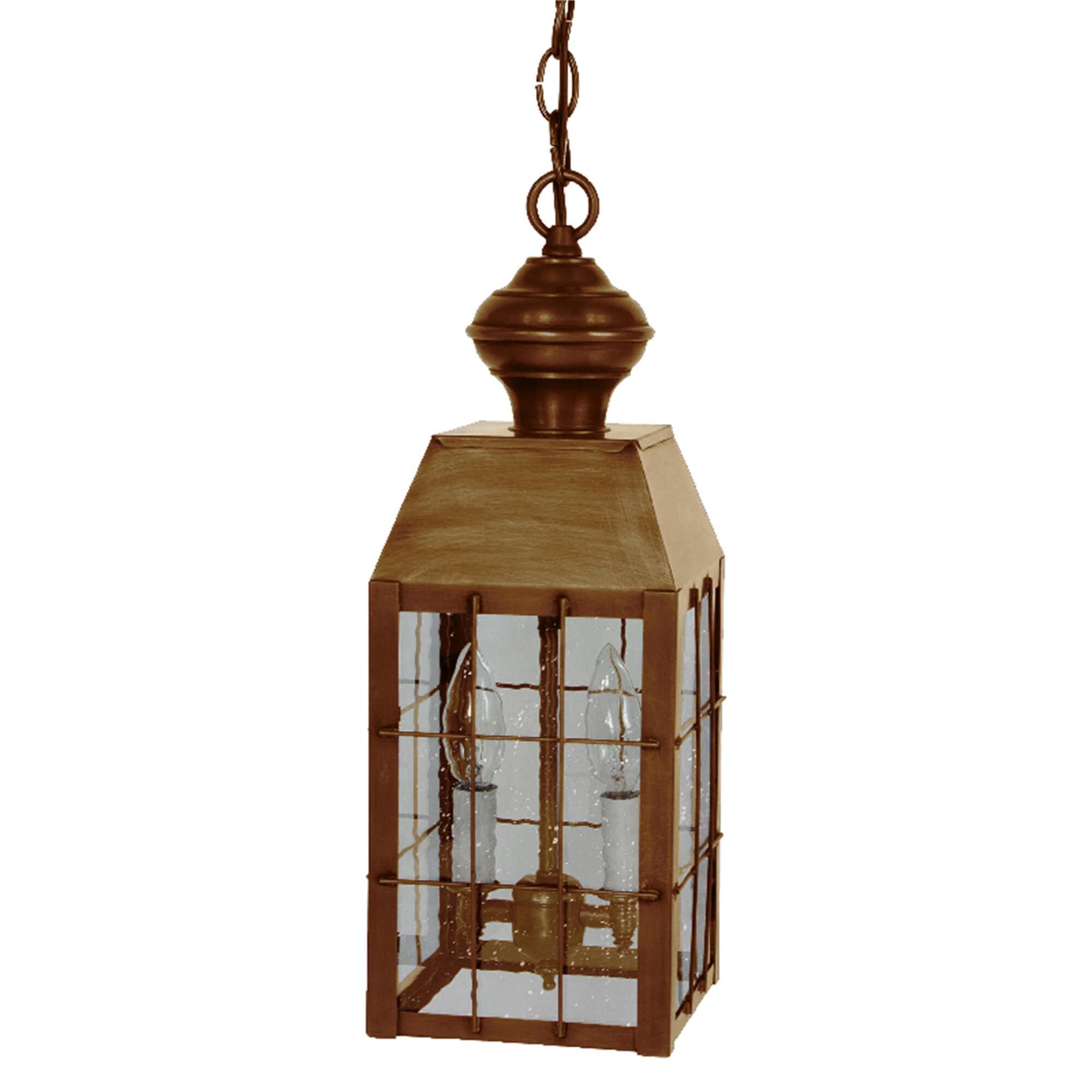 Woodcliffe 17 Inch 2 Light Outdoor Hanging Lantern,
