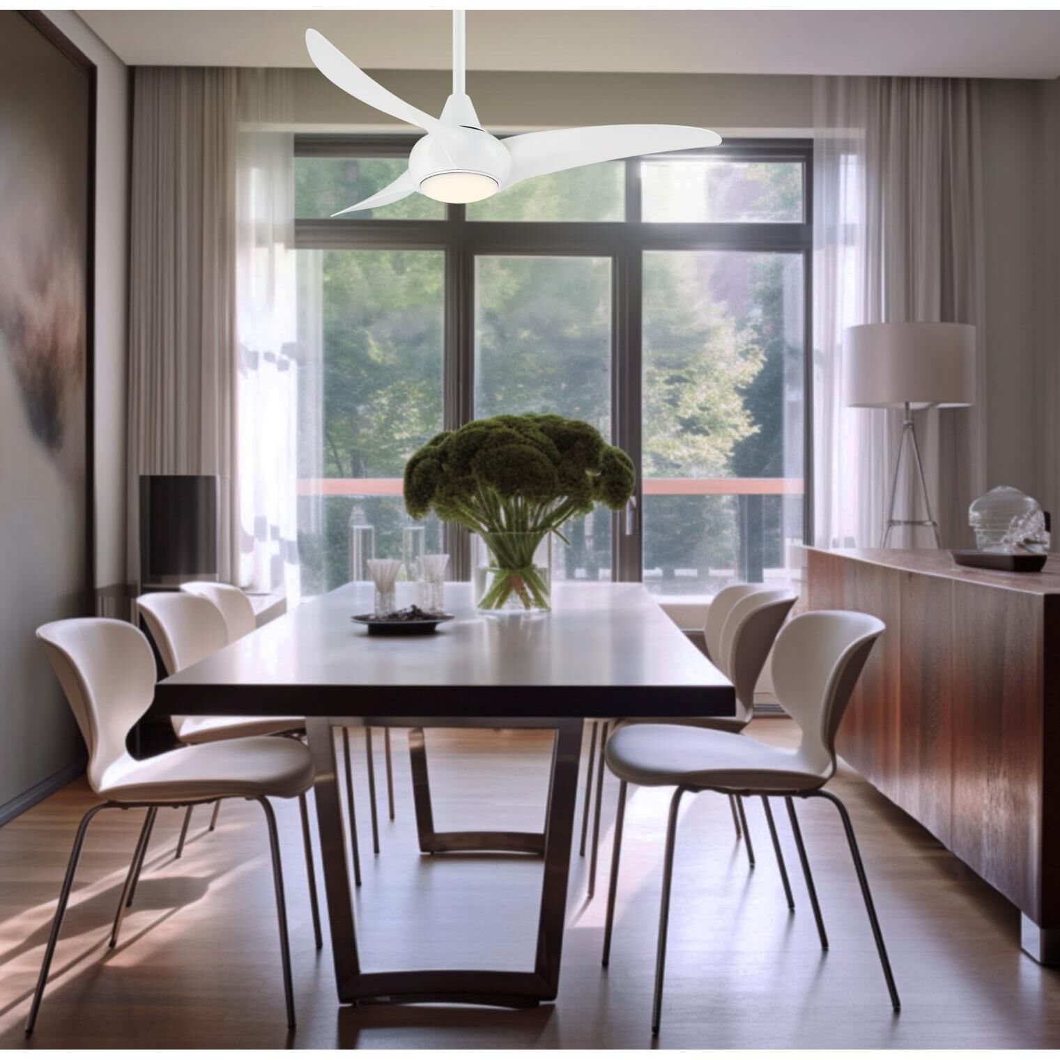 Light Wave 44 Inch Ceiling Fan with Light Kit,