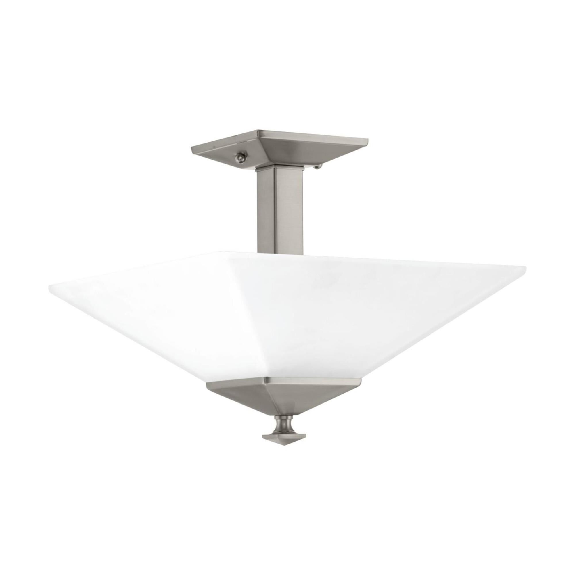 Clifton Heights 12 Inch 2 Light Semi Flush Mount by Progress Lighting