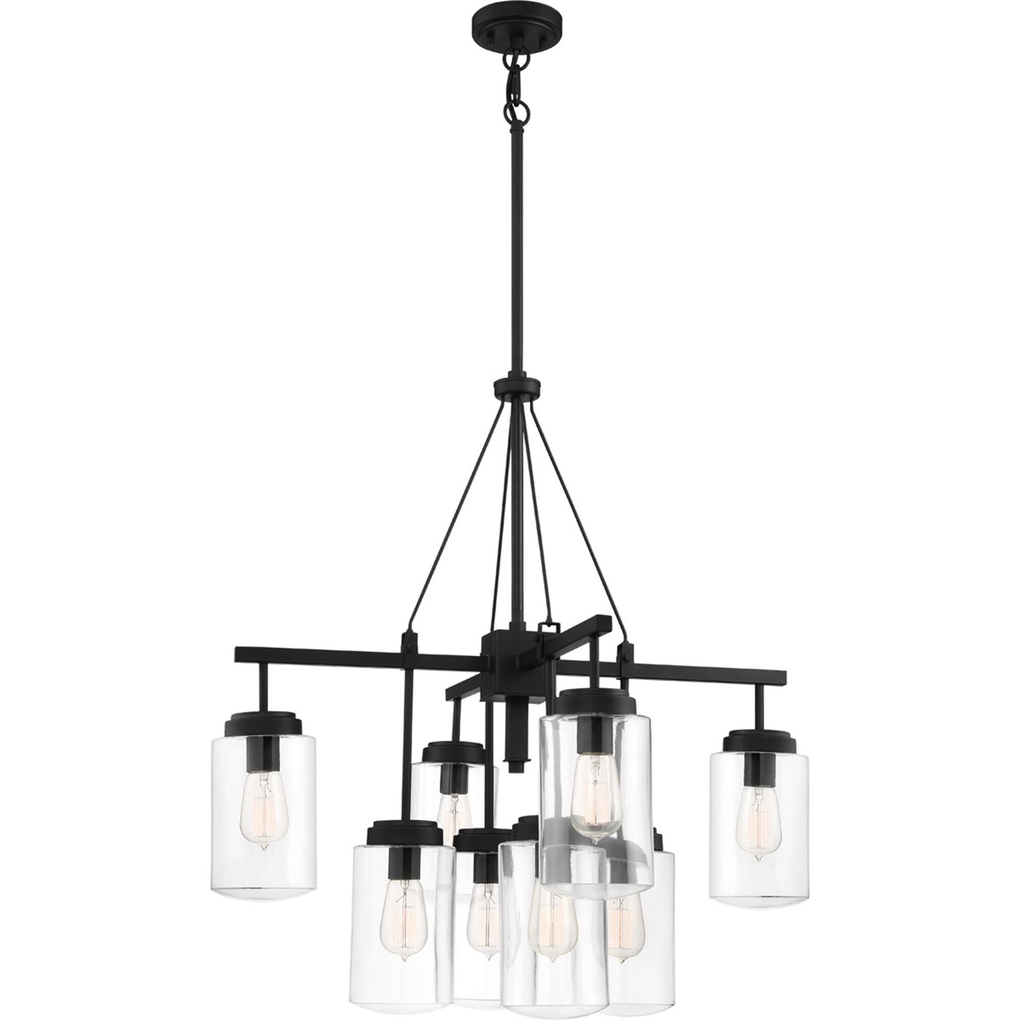 Shown in Espresso finish and Clear glass