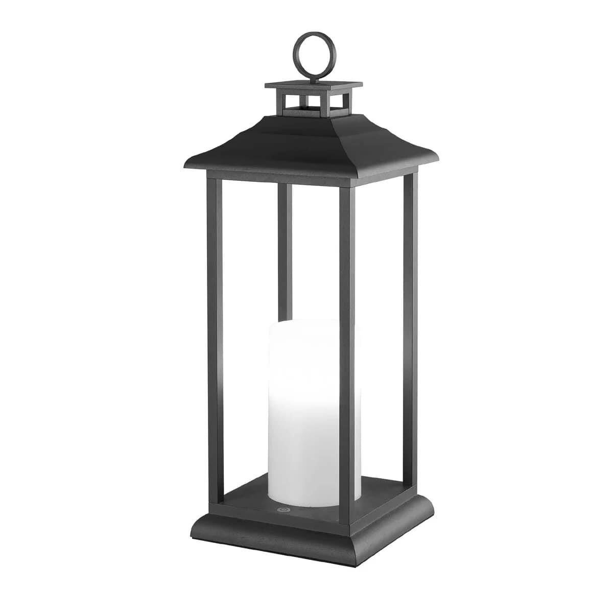 Shown in Charcoal finish and Acrylic glass