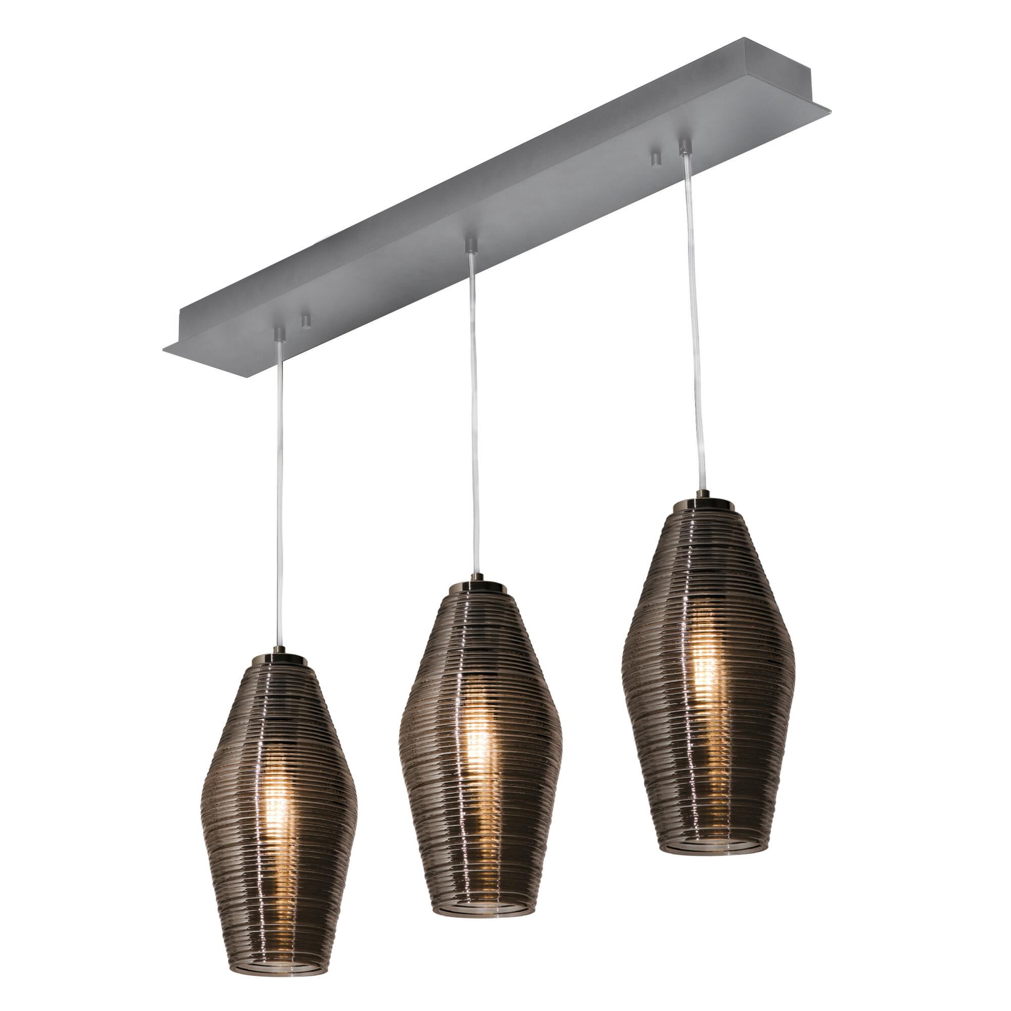 Mila 36 Inch 3 Light Linear Suspension Light by AFX Lighting