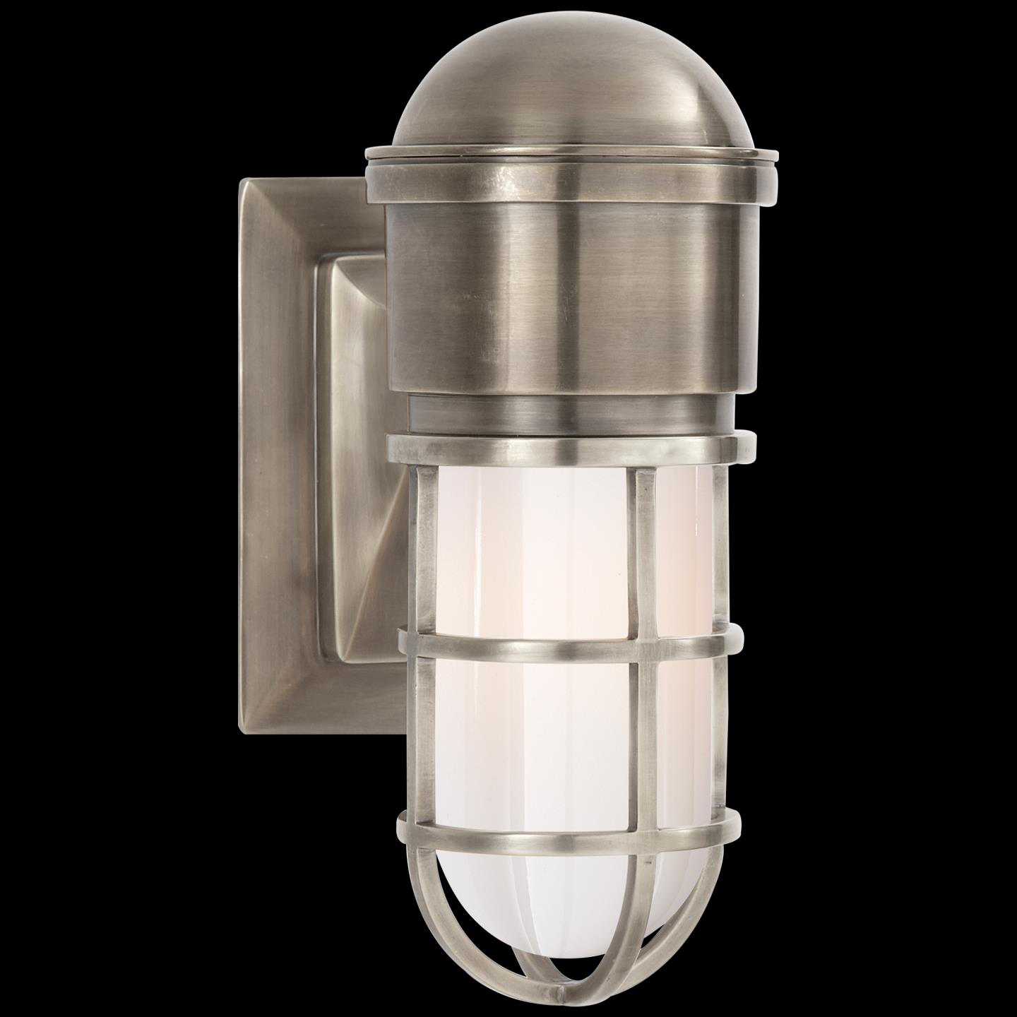 Visual Comfort Signature Collection Chapman & Myers Marine 10 Inch Wall Sconce