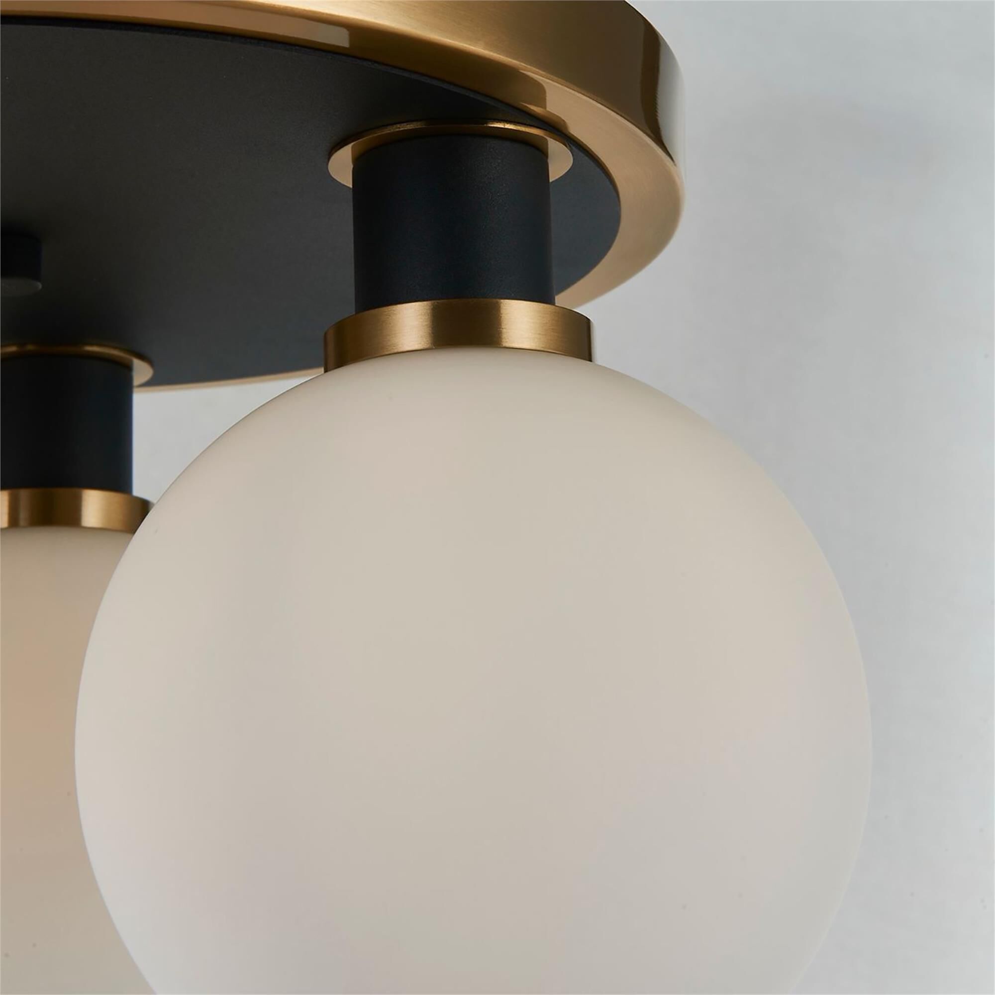 Gem 15 Inch Semi Flush Mount,
