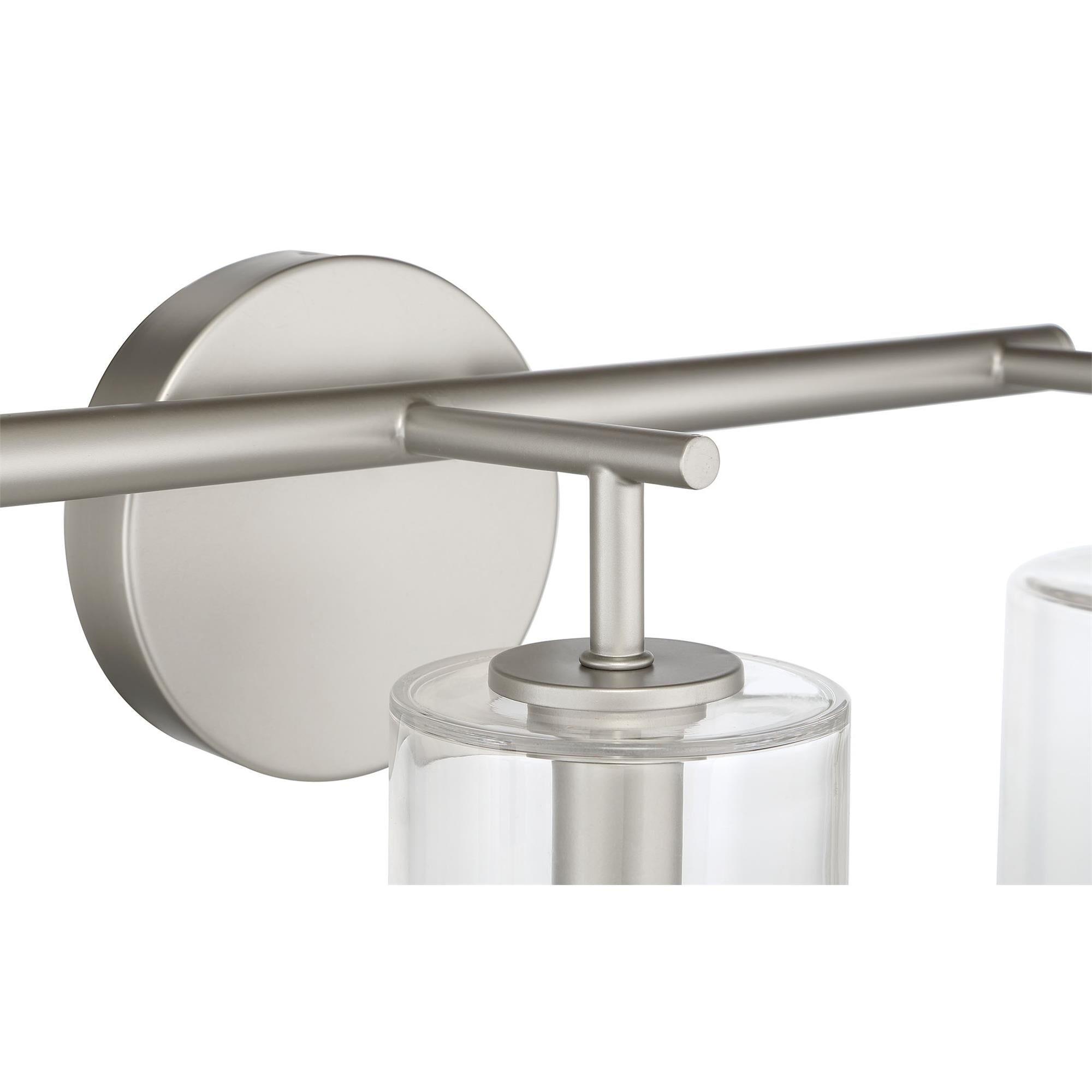 Shown in Satin Nickel finish